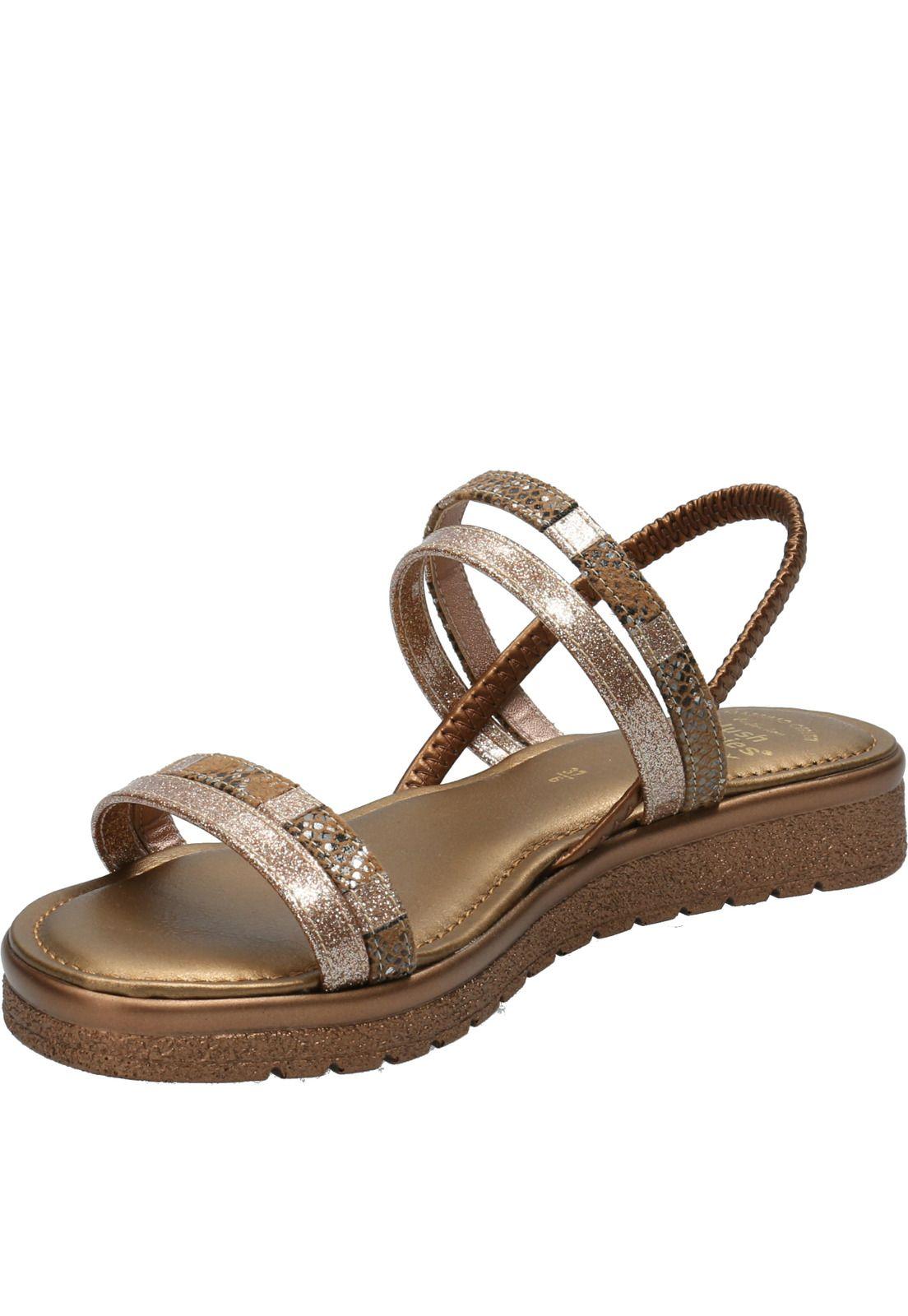 Sandalia Mujer Chiara Café-3