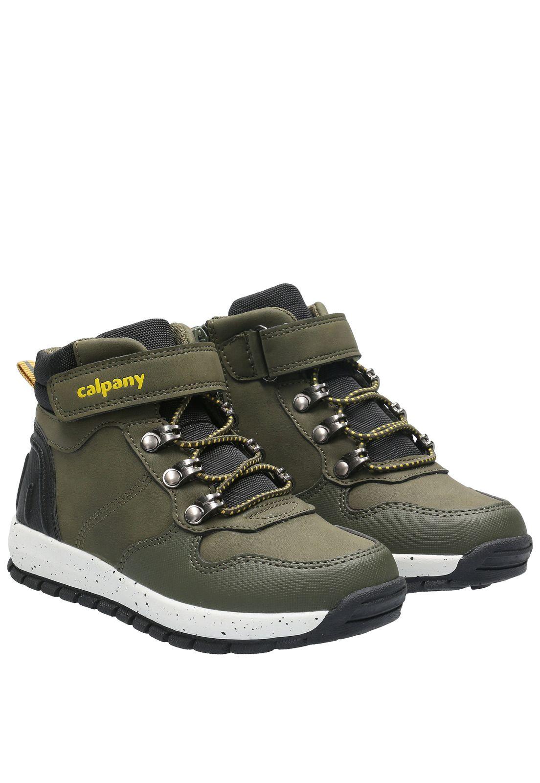 Zapatilla Niño Khoper Verde Oliva-7