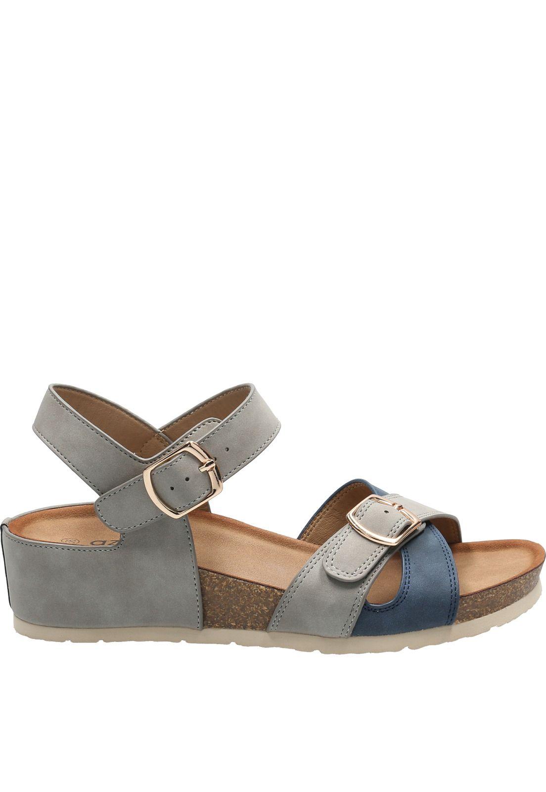 Sandalia Mujer Sensational Denim Multi-1