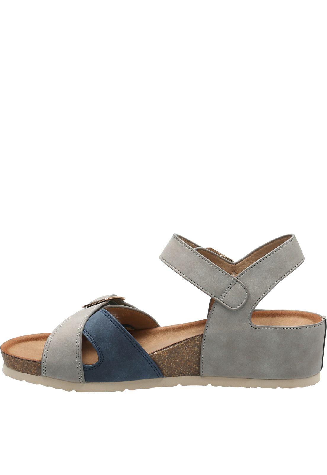 Sandalia Mujer Sensational Denim Multi-5