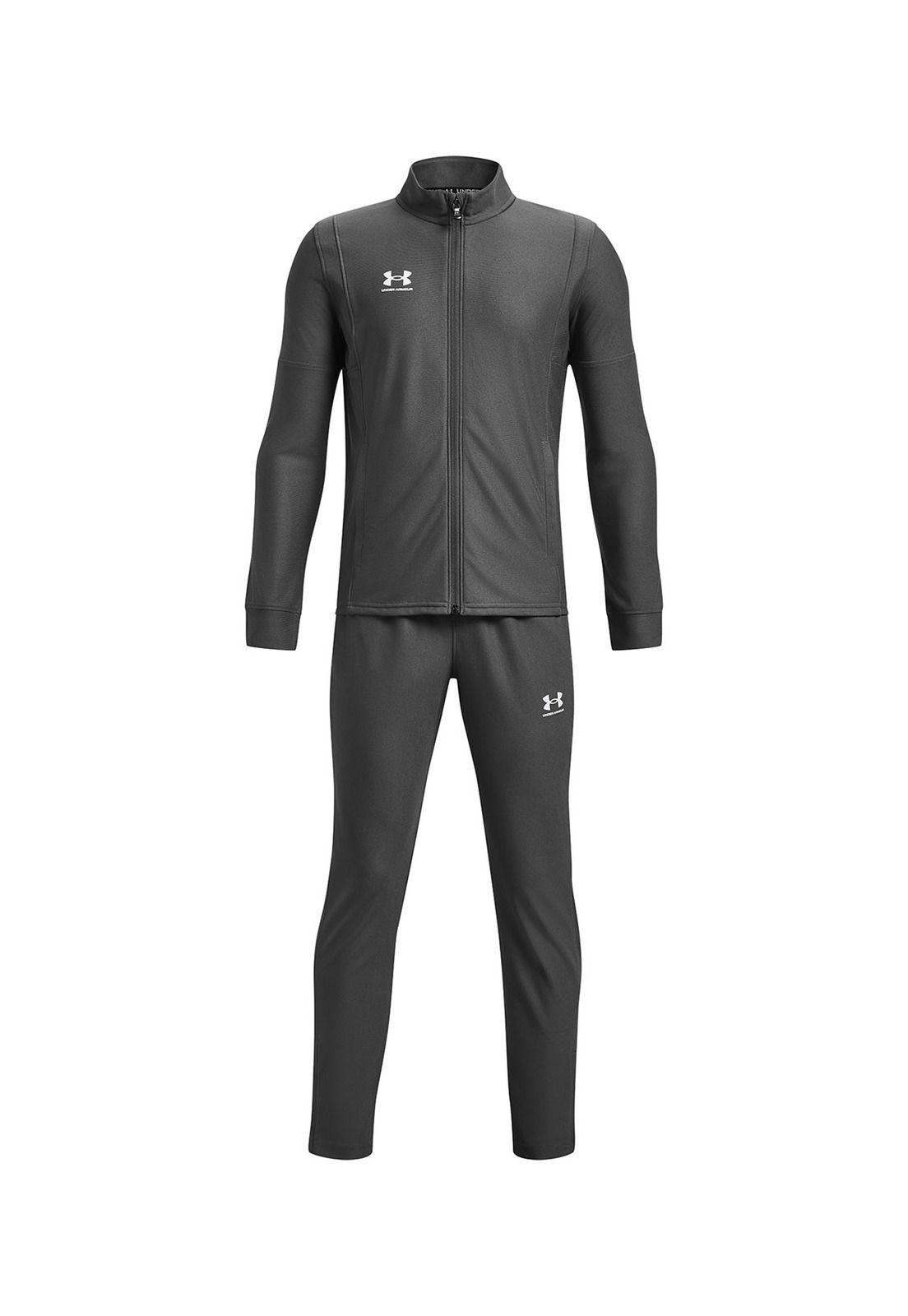 Conjunto UA challenger gris para niños-0