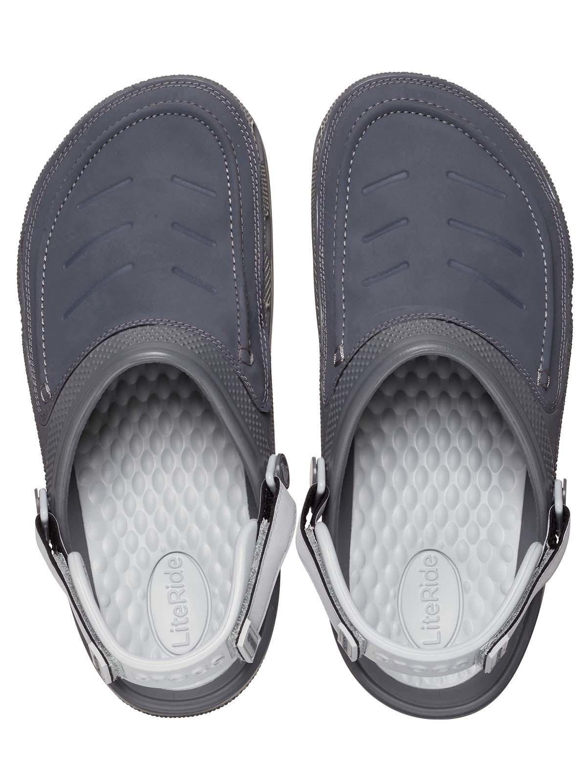Zueco Crocs Hombre Yukon Vista Ii Clg M Gris-4