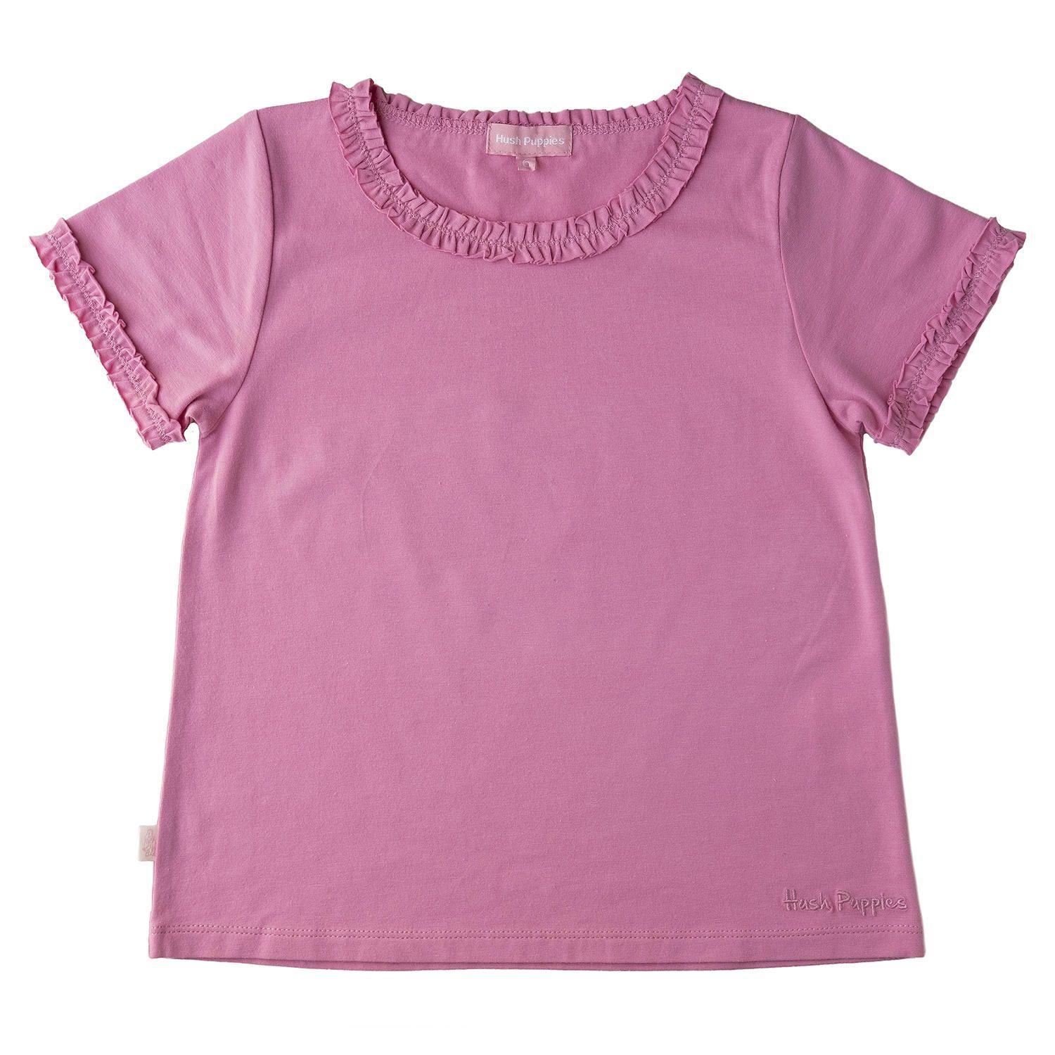 Polera Pack2 Niña Algodón Rosa-0