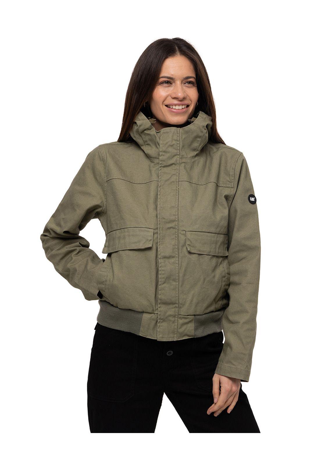 Chaqueta Uninsulated Hooded W Verde Mujer-0