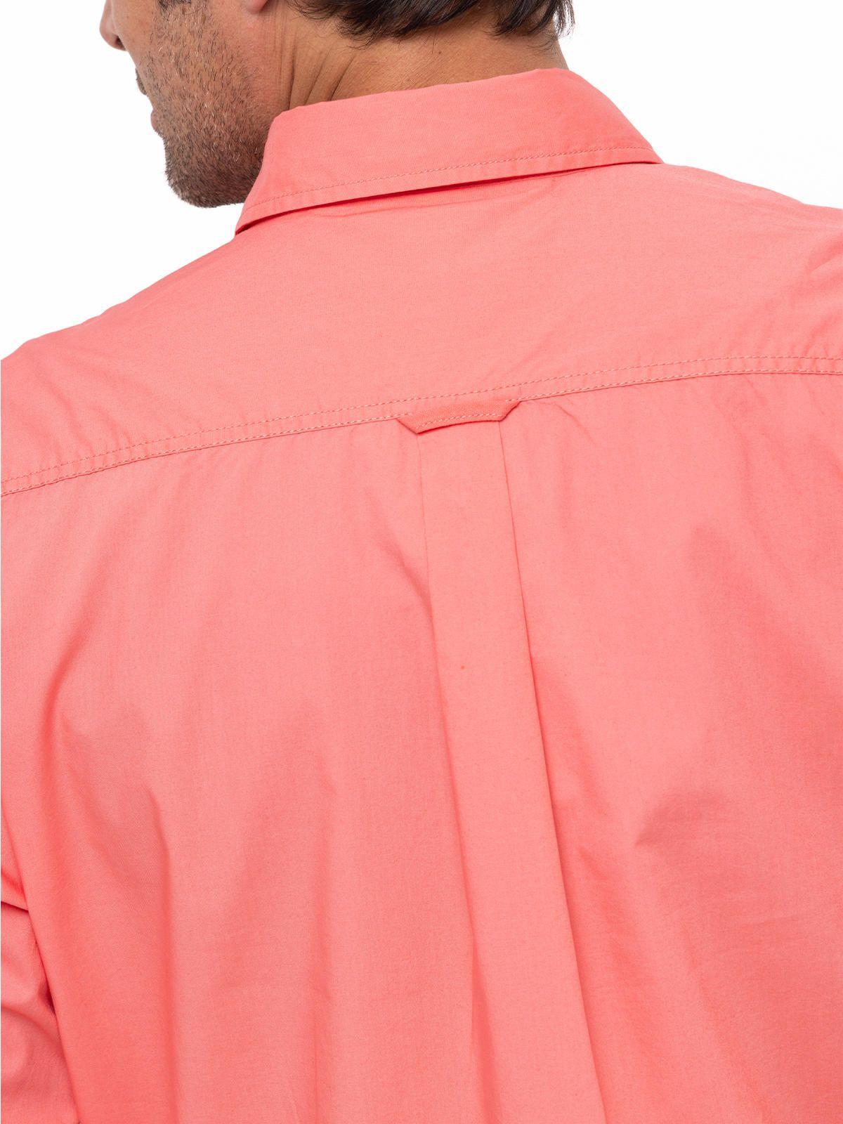 Camisa Algodón Orgánico Galiton Coral Hombre-6