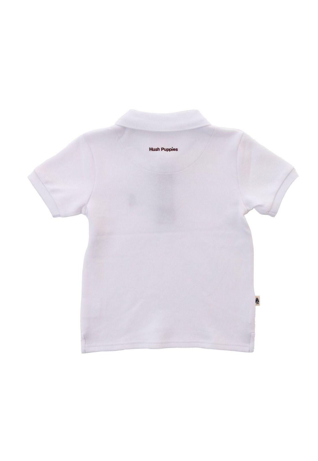 Polera Niño Pique Blanco-6