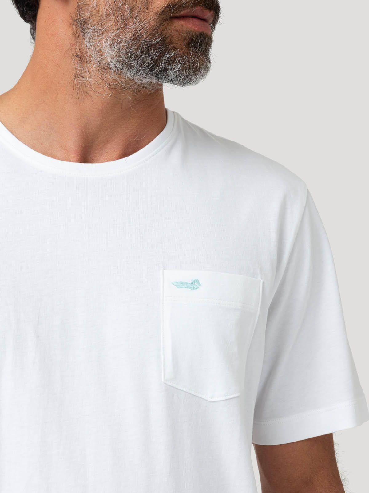 Polera Algodón Orgánico Hombre Basicpoc Blanco-6