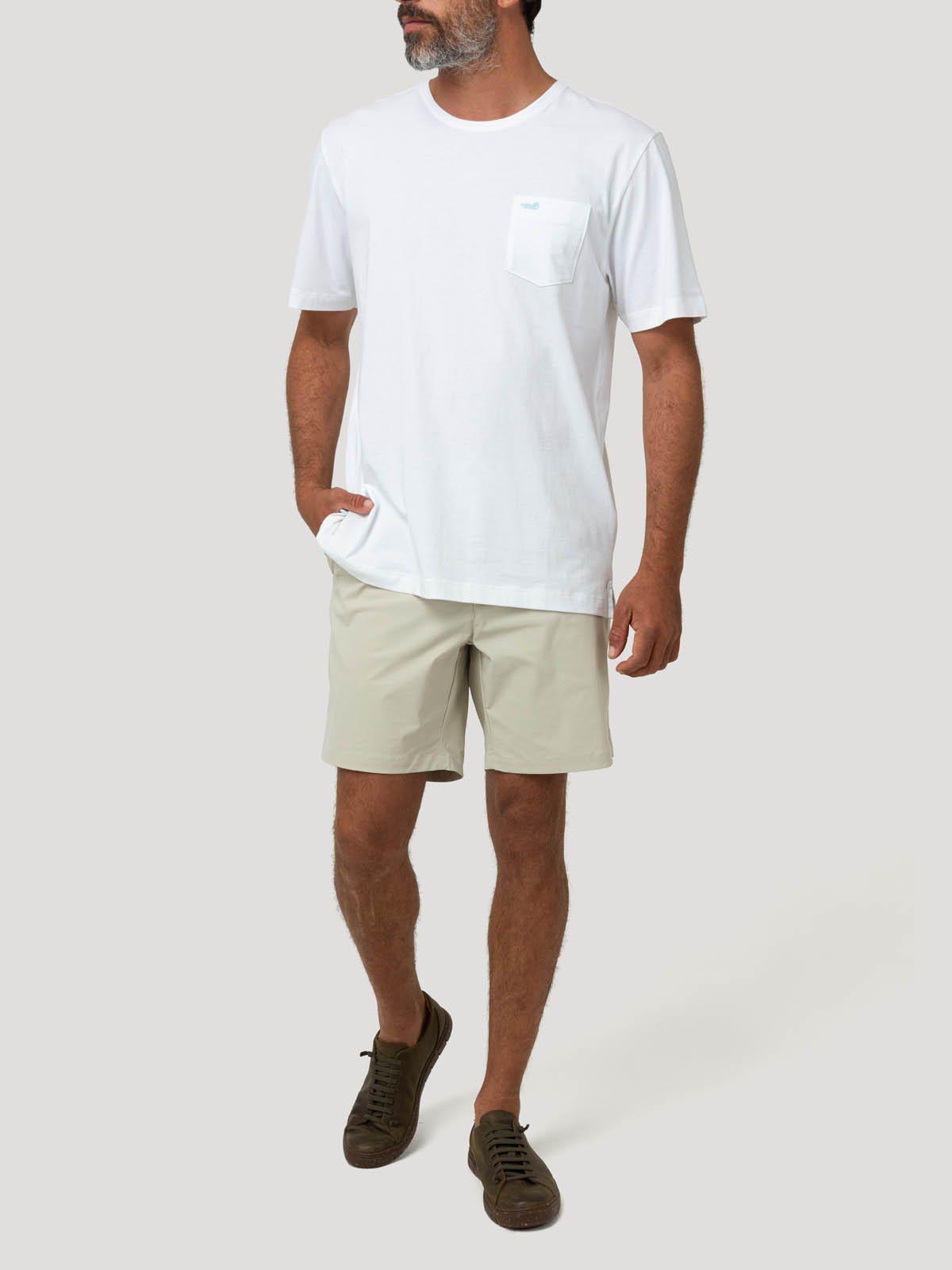 Polera Algodón Orgánico Hombre Basicpoc Blanco-7