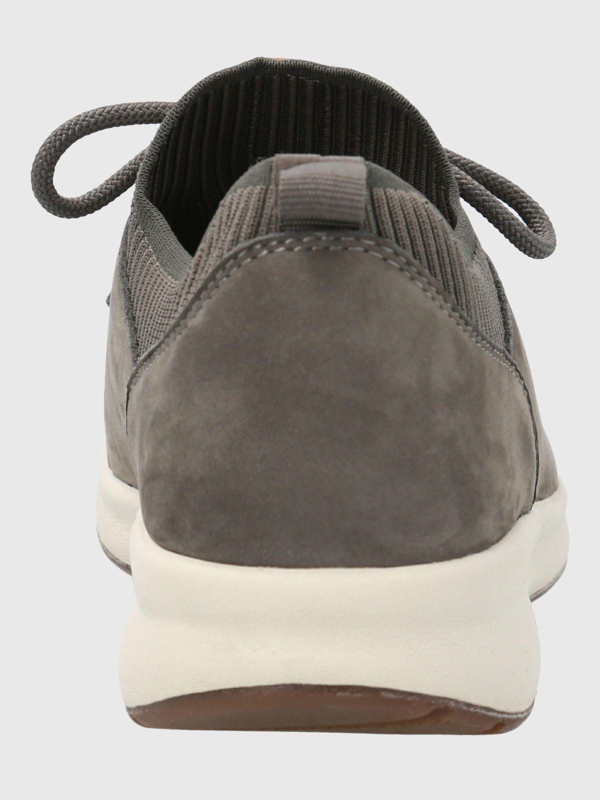 Zapatilla Cuero Mujer Spinal Knit Gris-6