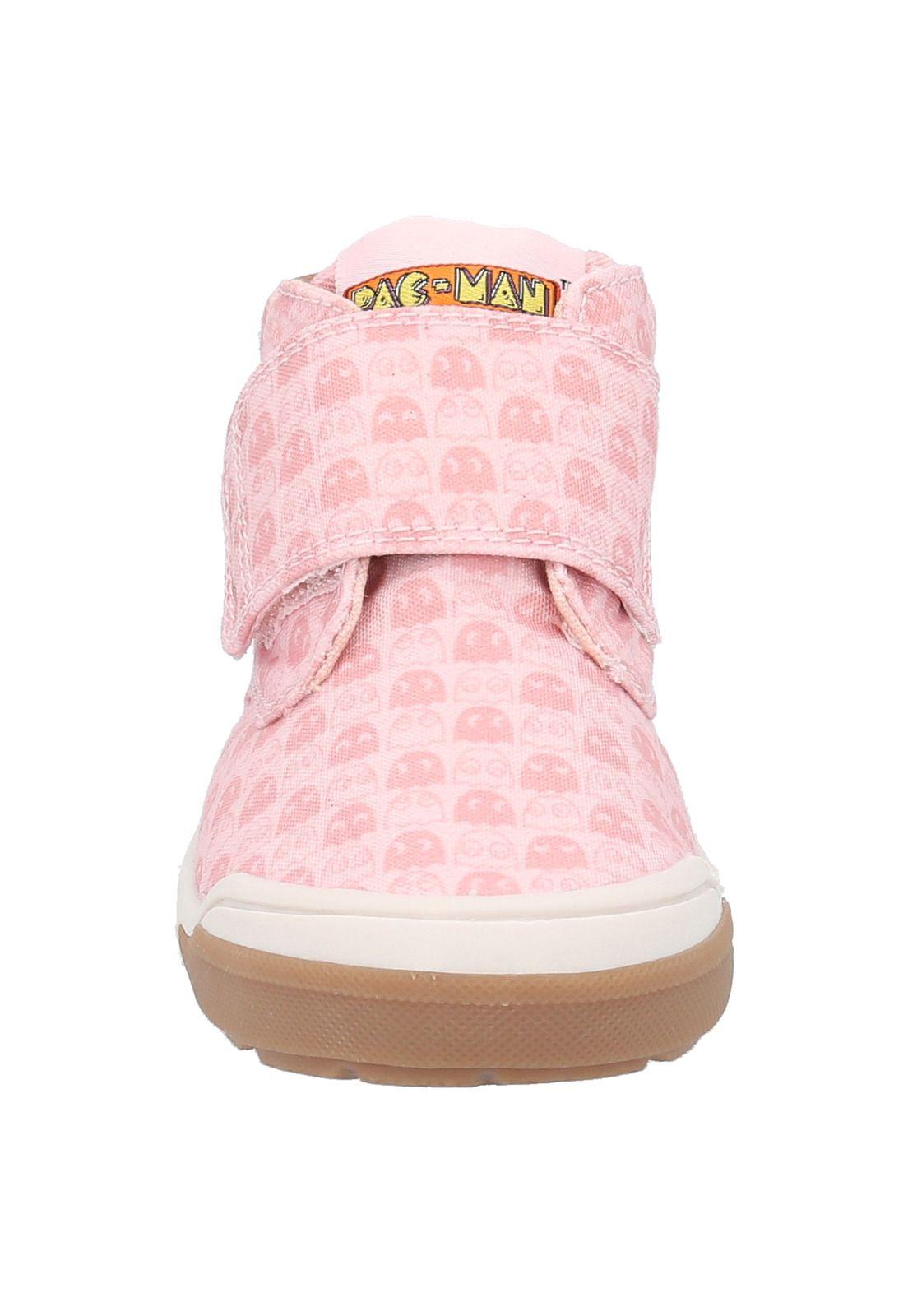 Zapatilla Niña Ready Pacman Rosa-2