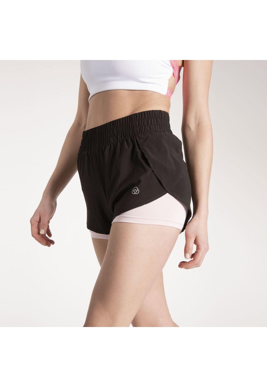 Short Mujer Short W/Inn Leg Ws003 Negro-3
