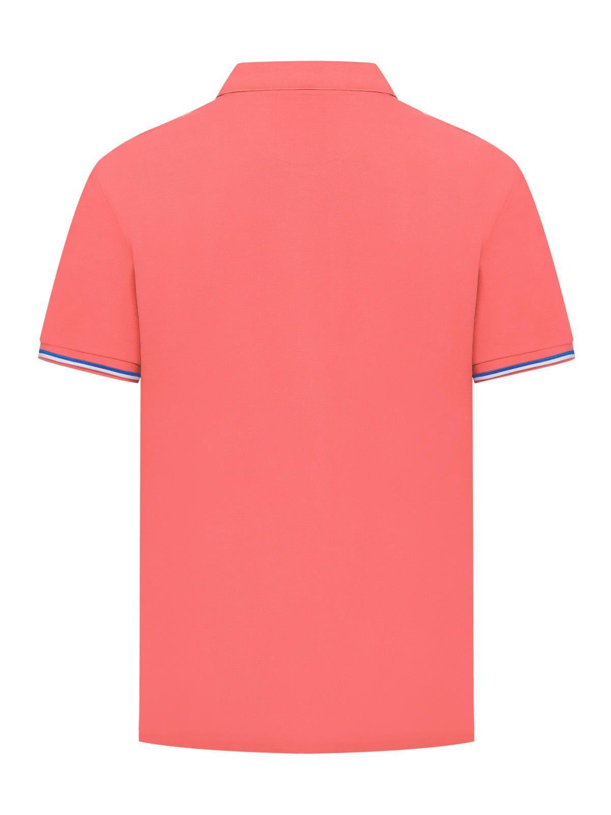 Polera Algodón Pima Hombre Mitchell Naranjo-1