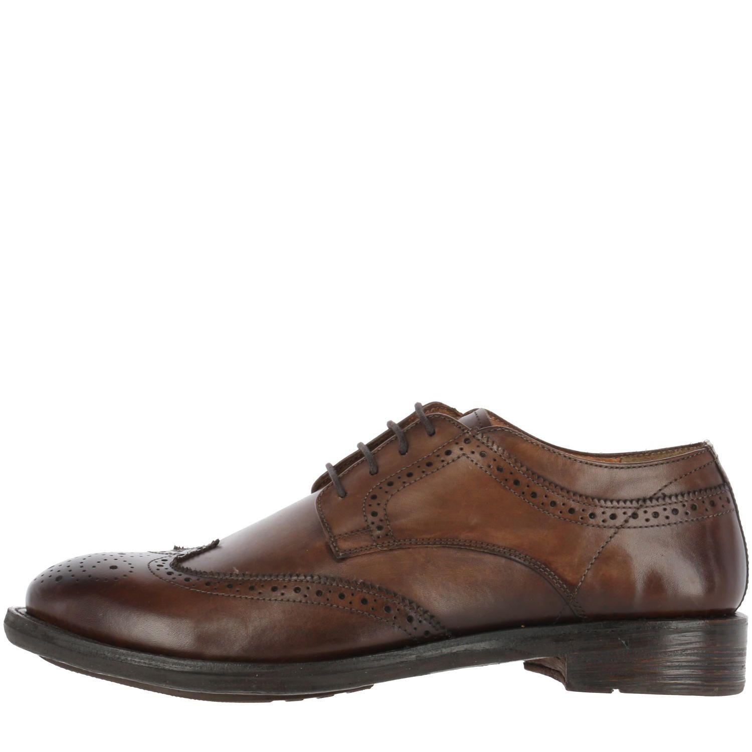 Zapato Cuero Hombre Bradford Café-3