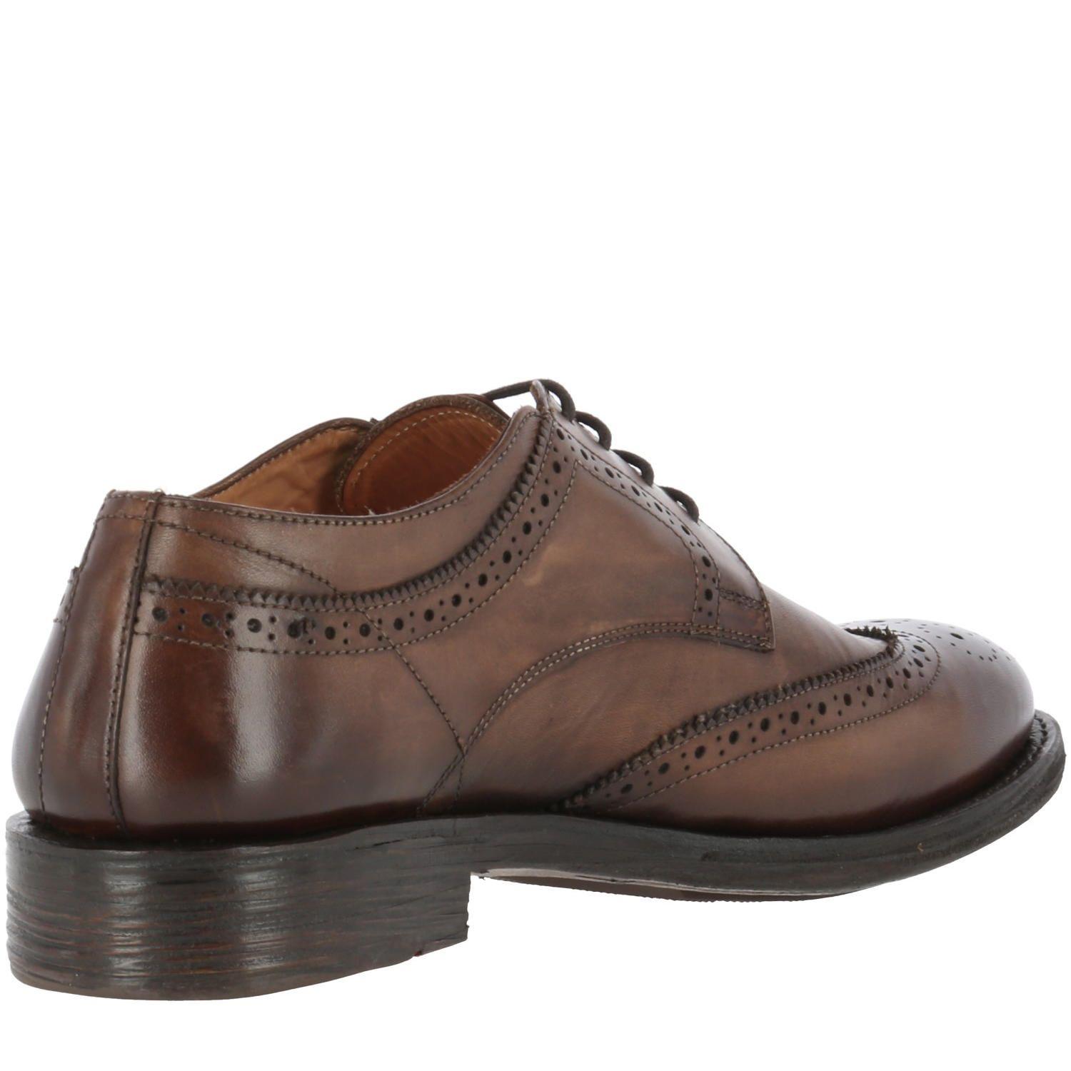Zapato Cuero Hombre Bradford Café-5