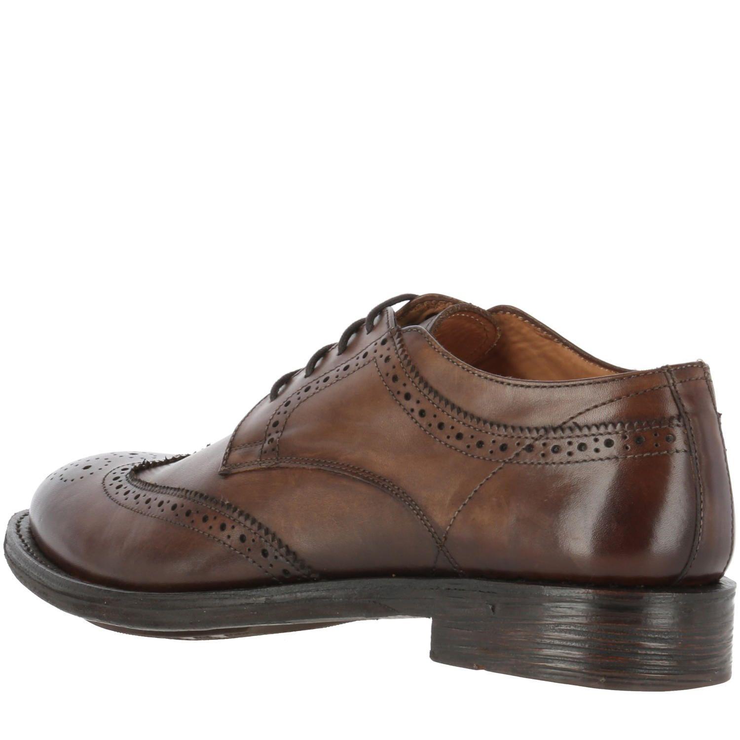 Zapato Cuero Hombre Bradford Café-6