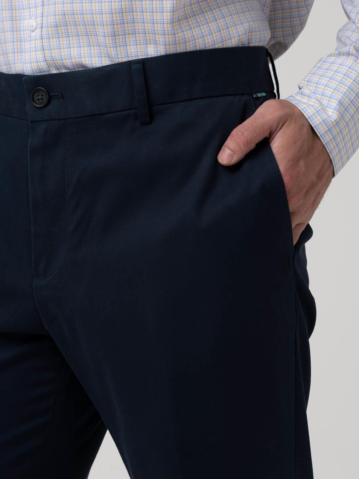 Pantalón Algodón Hombre Wfclassic Azul-6
