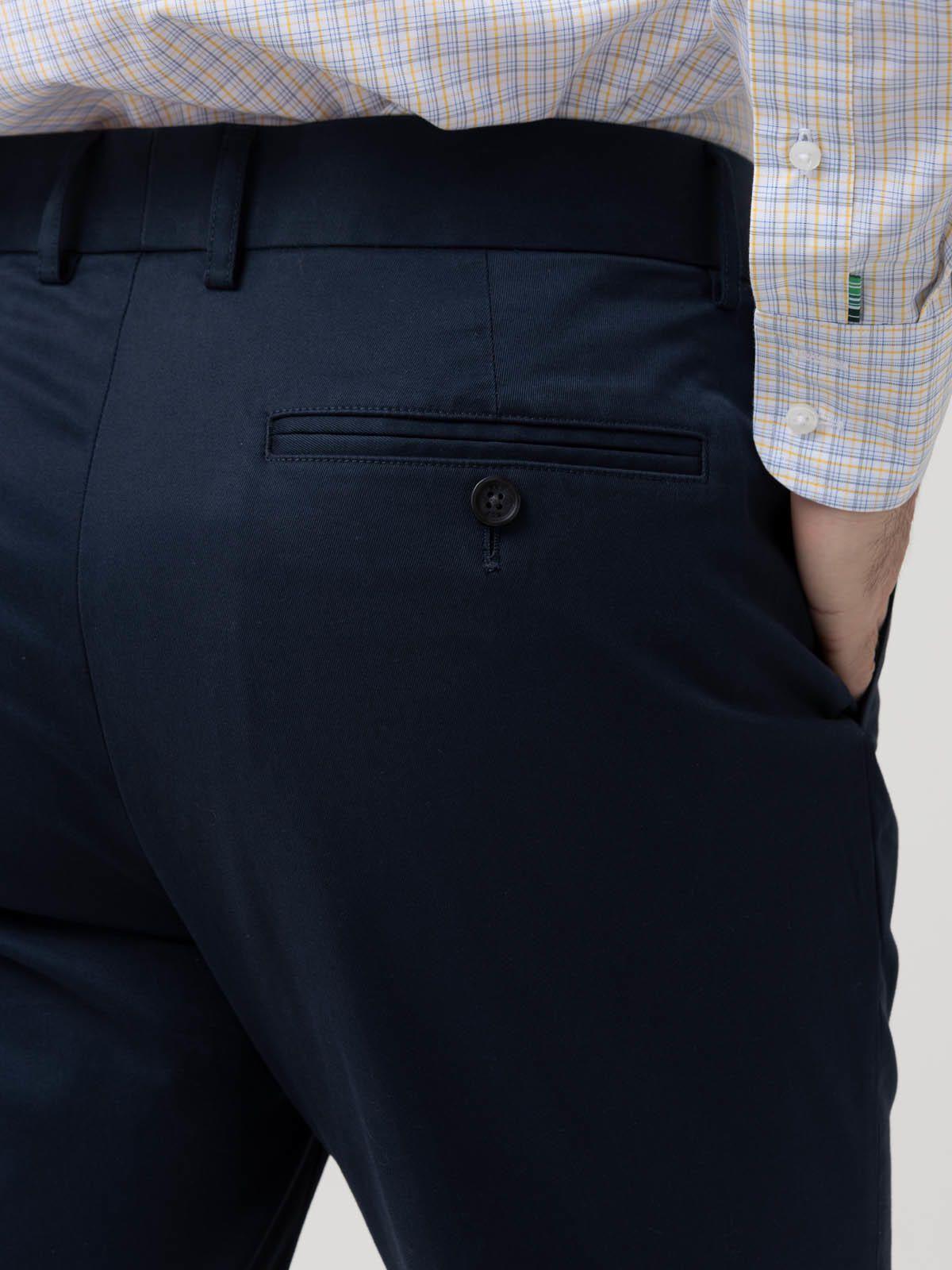 Pantalón Algodón Hombre Wfclassic Azul-7