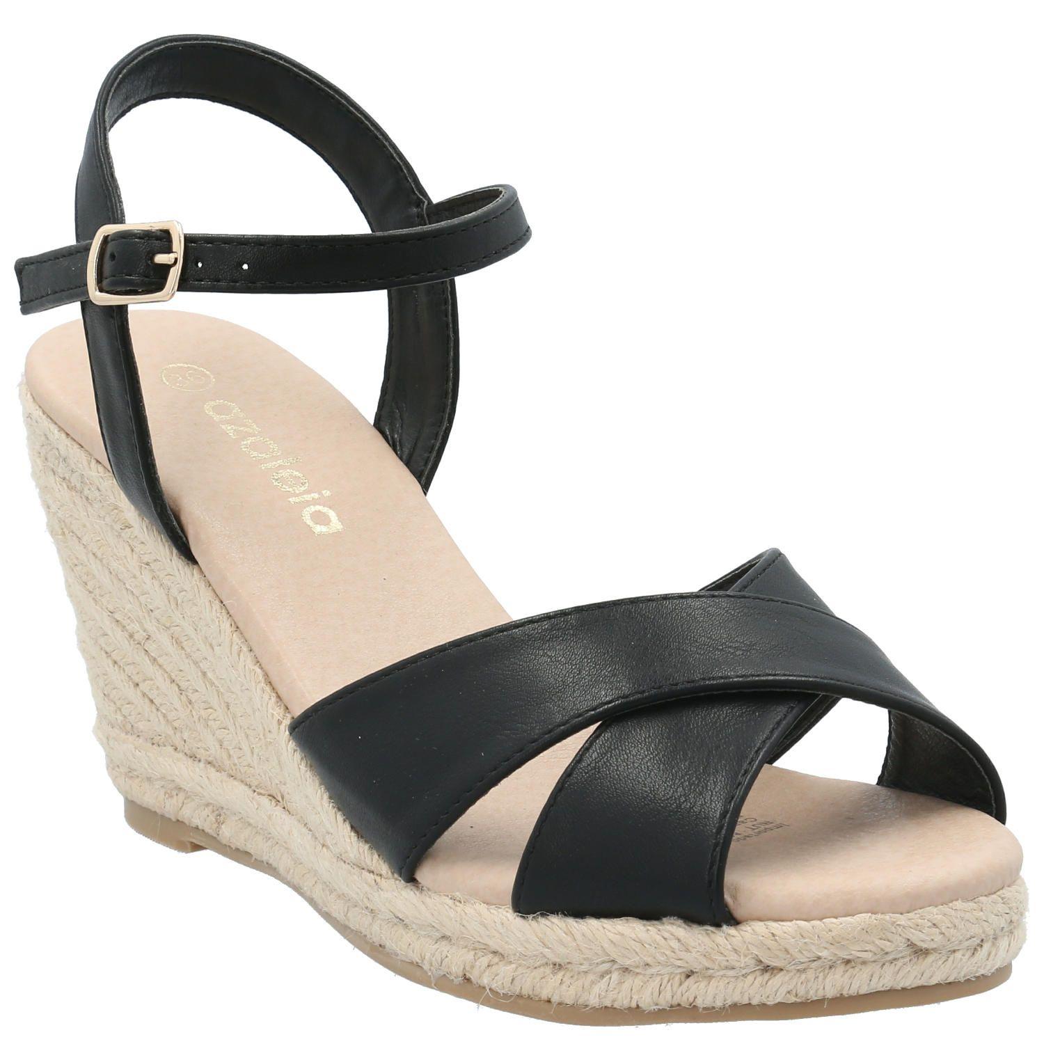 Sandalia Mujer Sasha Negro-0