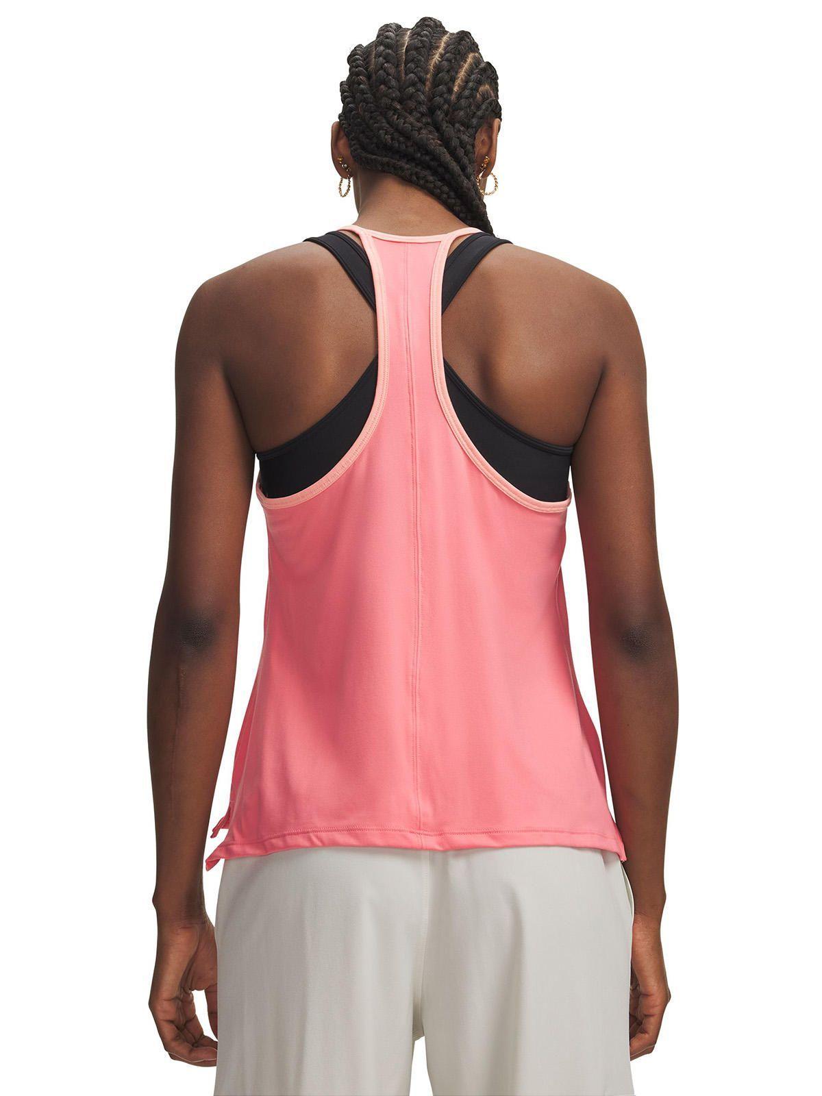 Polera S/M UA Vanish Tank Rosado Mujer-1