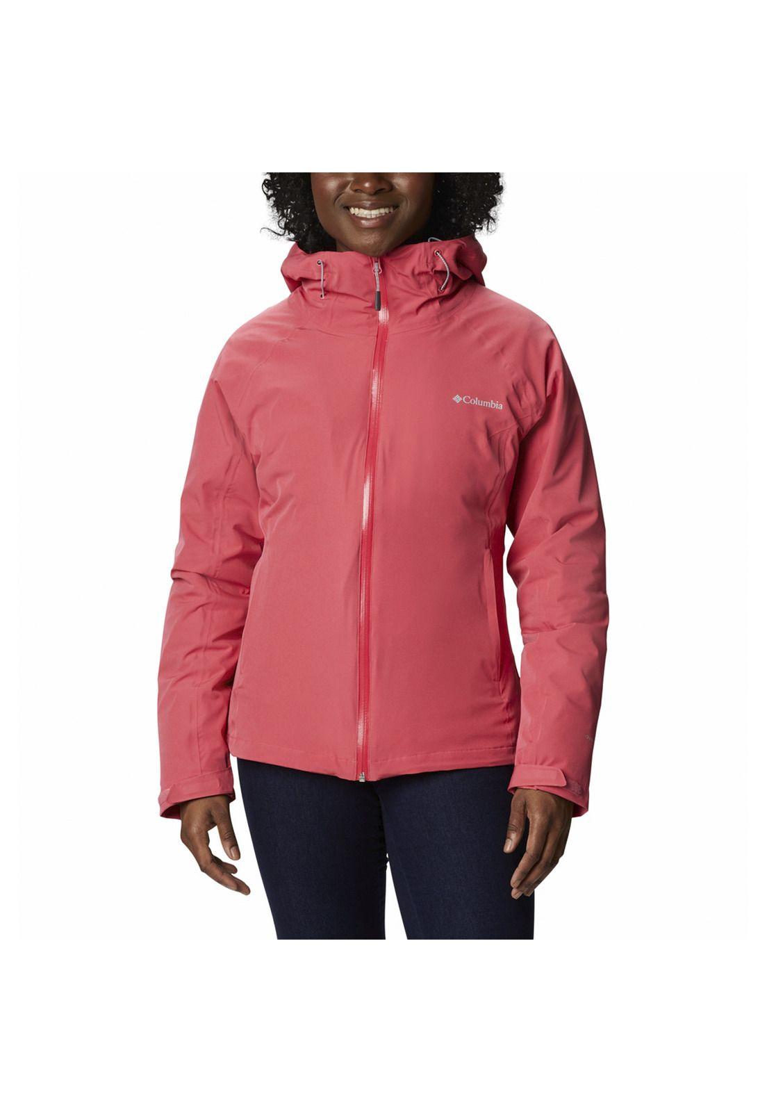 Parka Mujer Trail Pinned Jacket Rojo-0