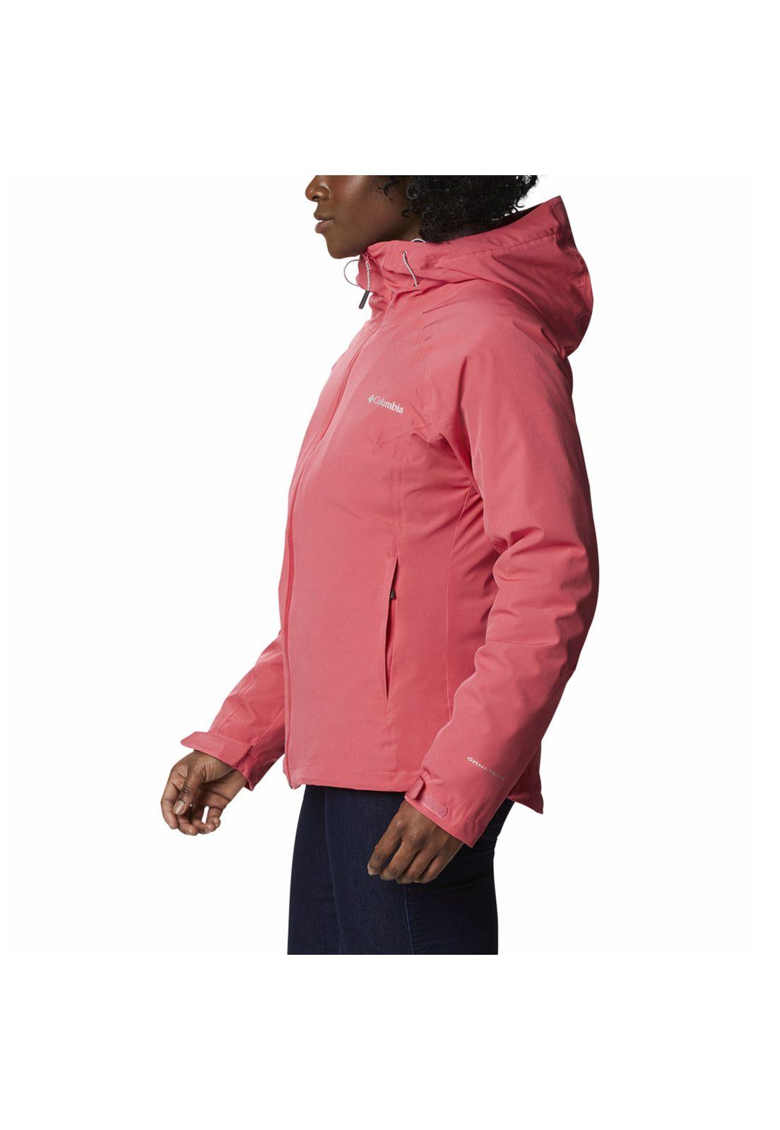 Parka Mujer Trail Pinned Jacket Rojo-1