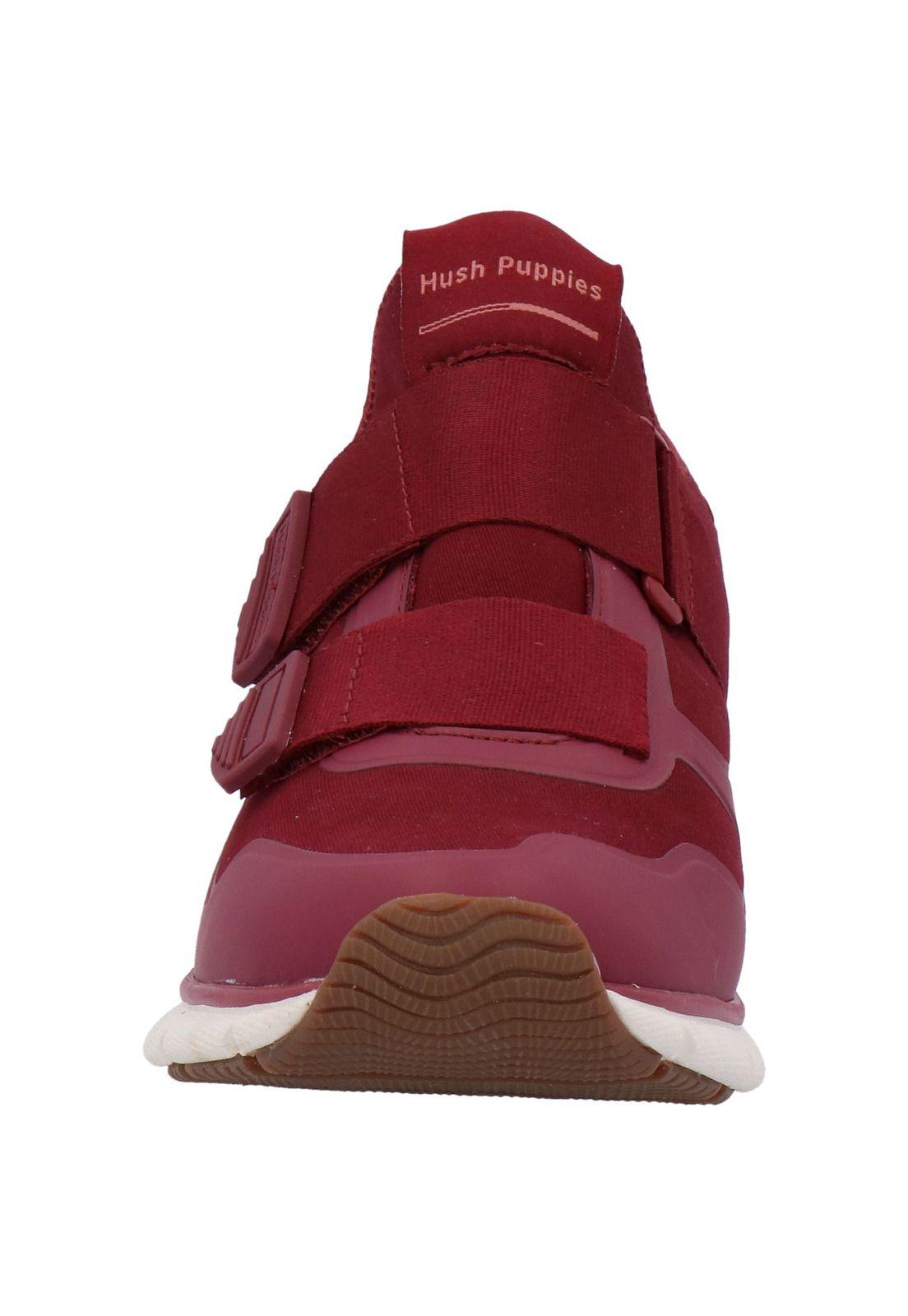 Zapatilla Mujer Cuero Fly Burdeo-1