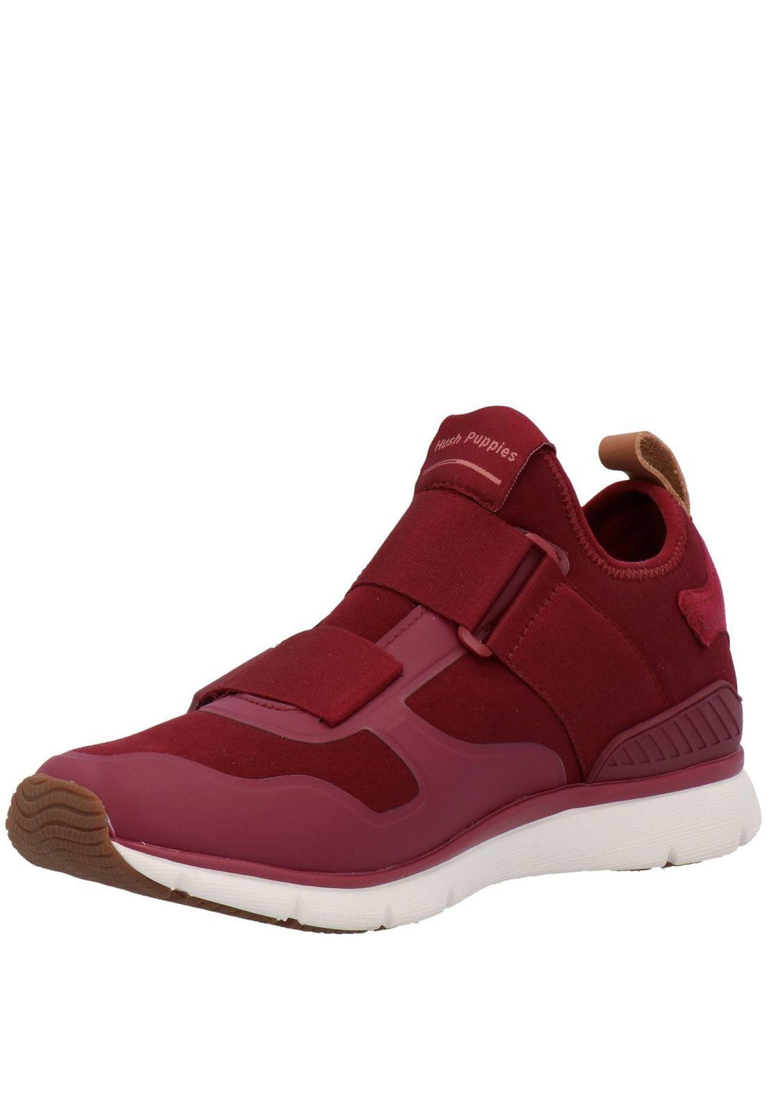 Zapatilla Mujer Cuero Fly Burdeo-2