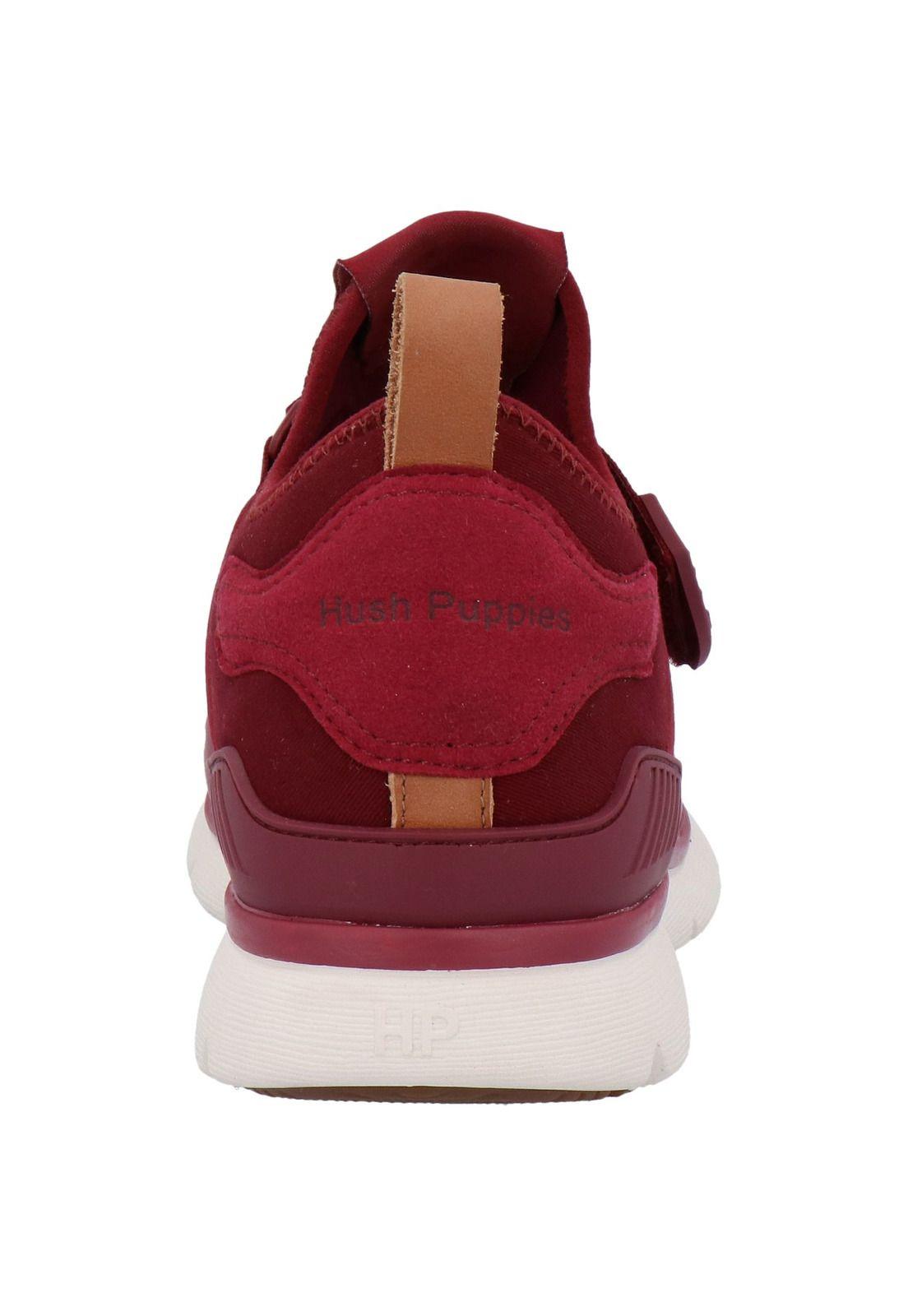Zapatilla Mujer Cuero Fly Burdeo-4