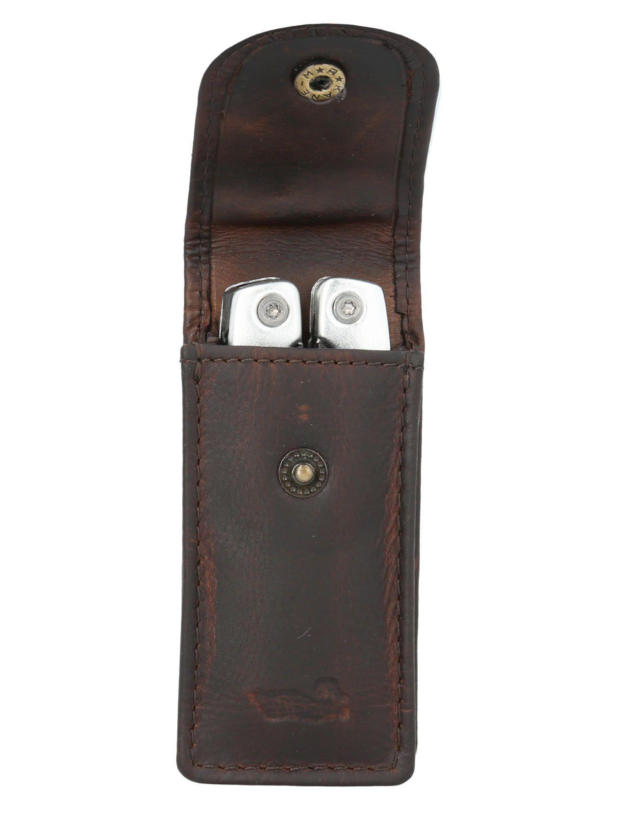 Pack Billetera Cuero Café & Herramienta Hombre-3