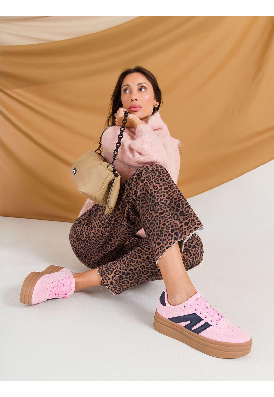 Zapatilla Etienne Mujer Rosa-1