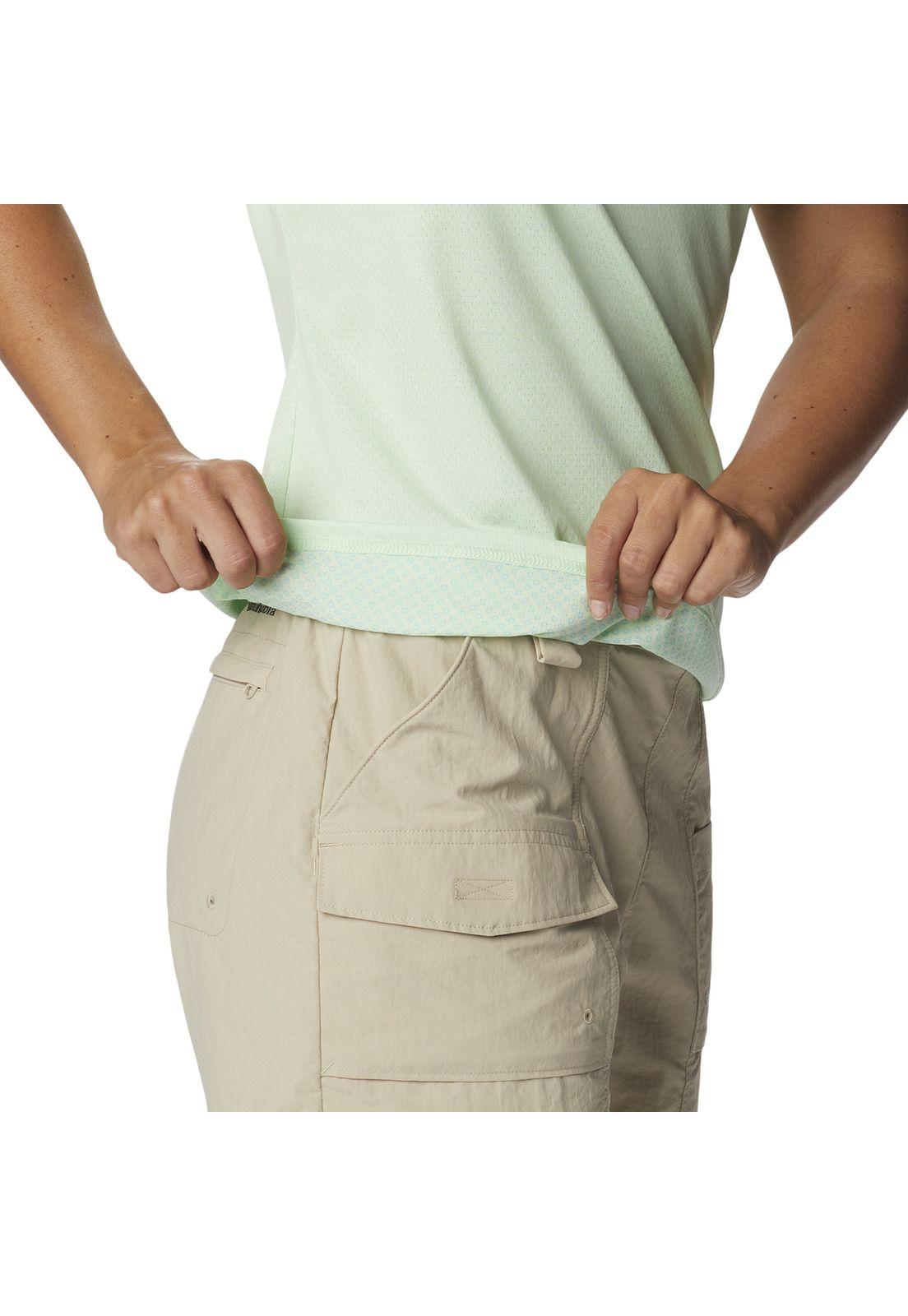 Polera M/C Alpine Chill Zero Verde Limon Mujer-5