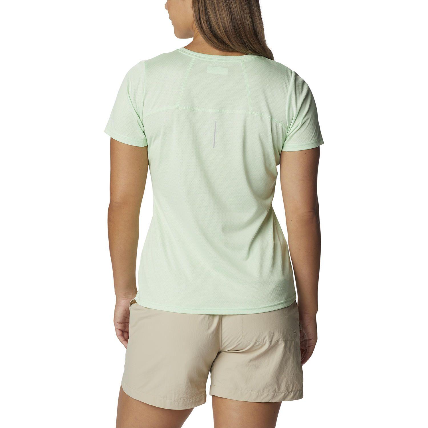 Polera M/C Alpine Chill Zero Verde Limon Mujer-4