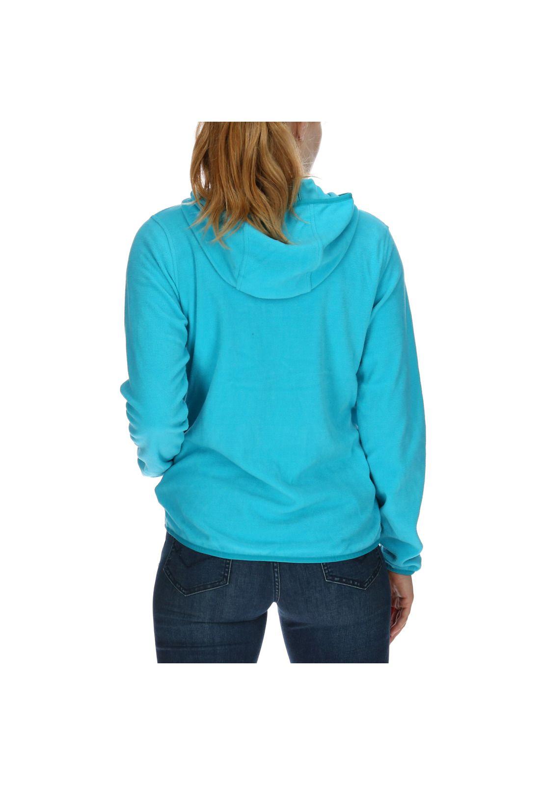 Polar Mujer Julia Fleece Sweatshirt Poliéster Turquesa-2