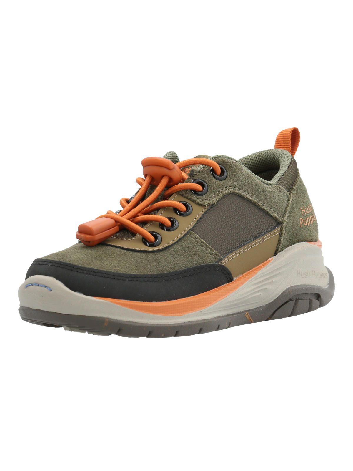 Zapatilla Cuero Irving Niño Verde-4