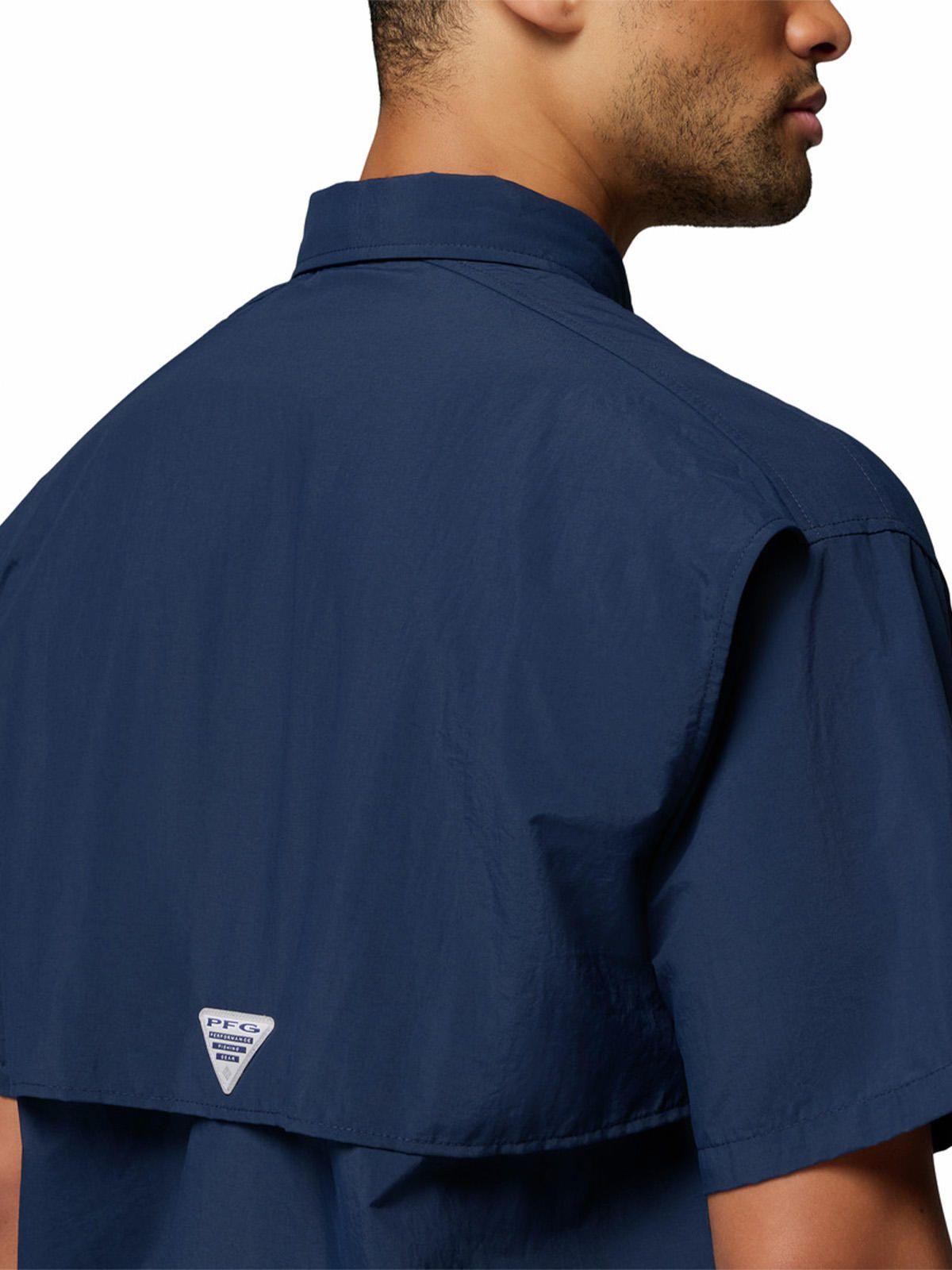 Camisa Manga Corta Hombre Bahama II Azul-3