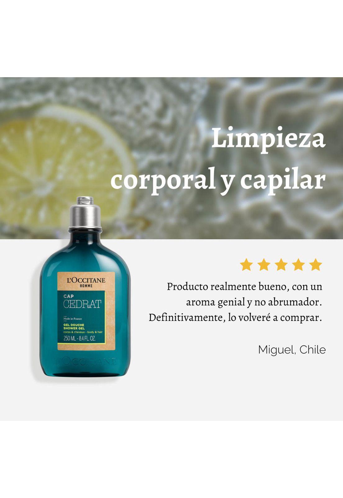 Gel de Ducha Cap Cédrat 250 ml-4