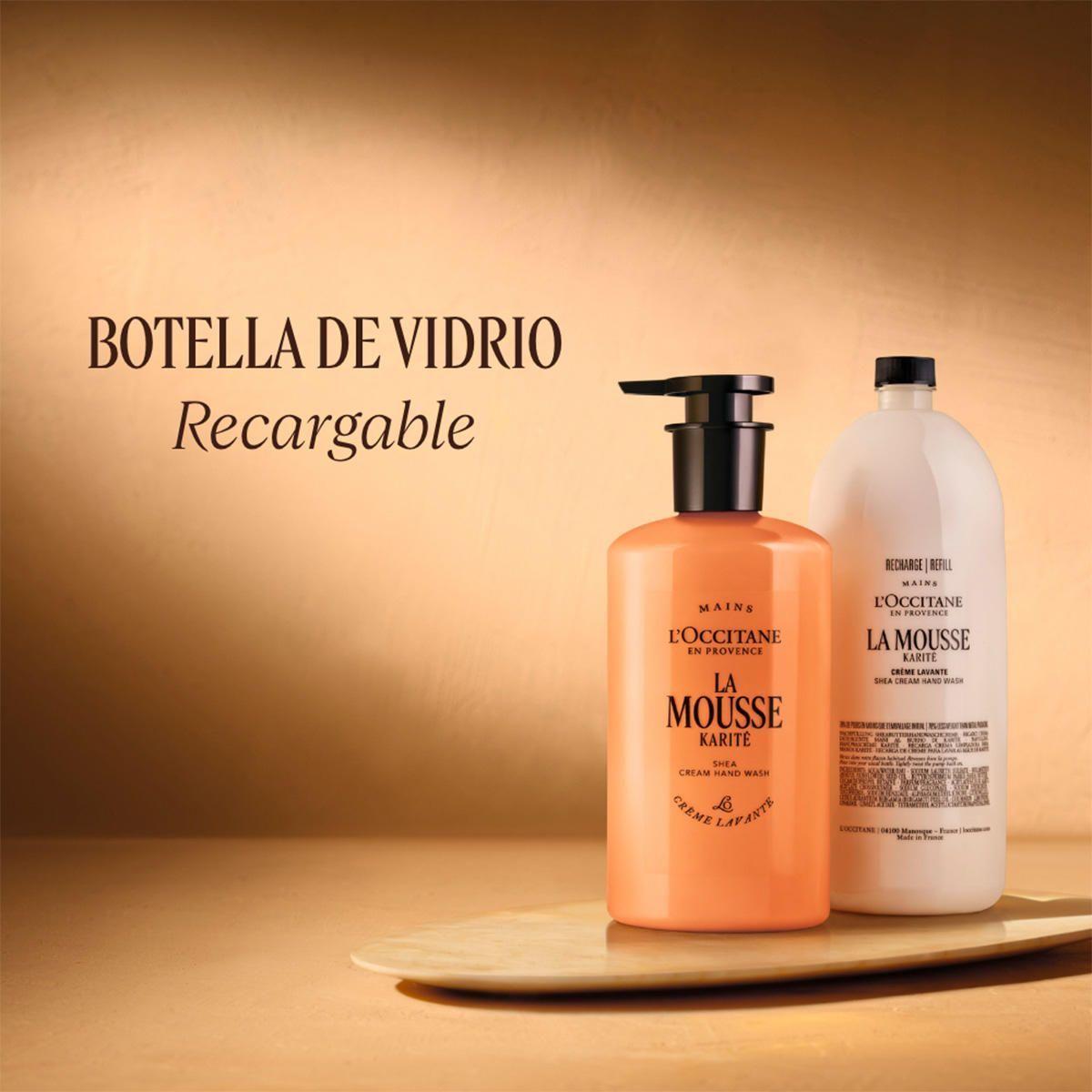 Jabón Líquido de Manos Karité Vidrio 350 ml-3