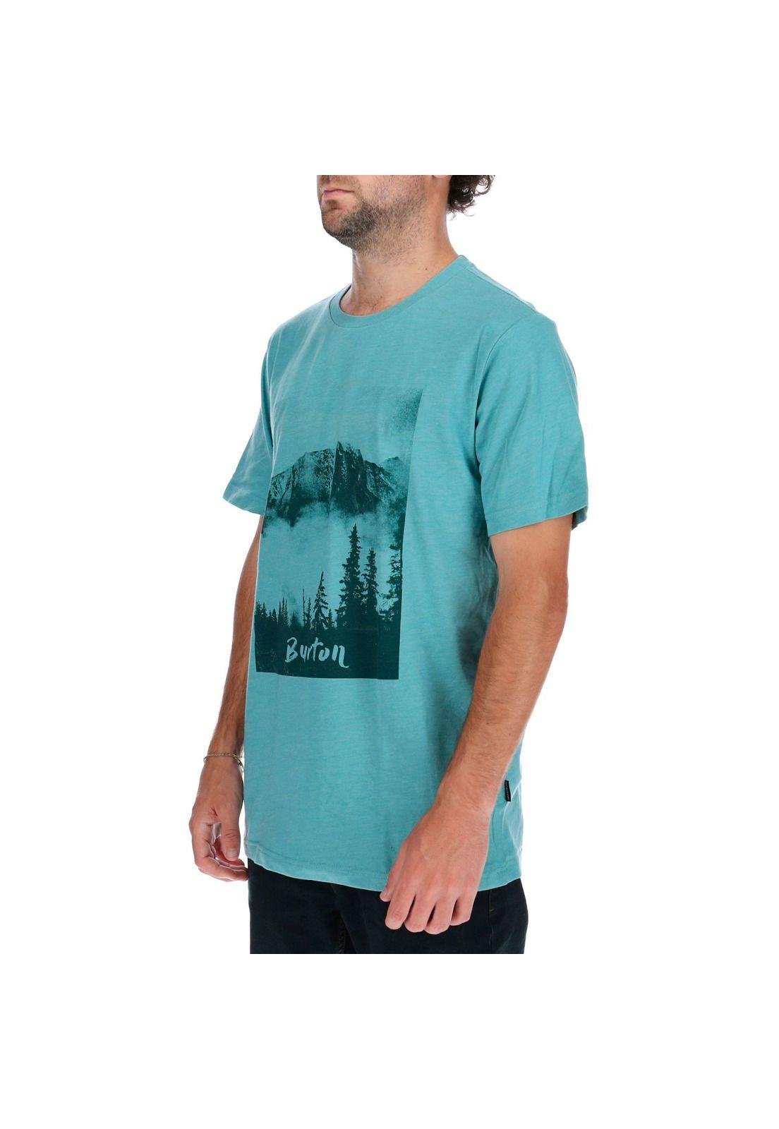 Polera M/C  Hombre Albaldah Turquesa-1