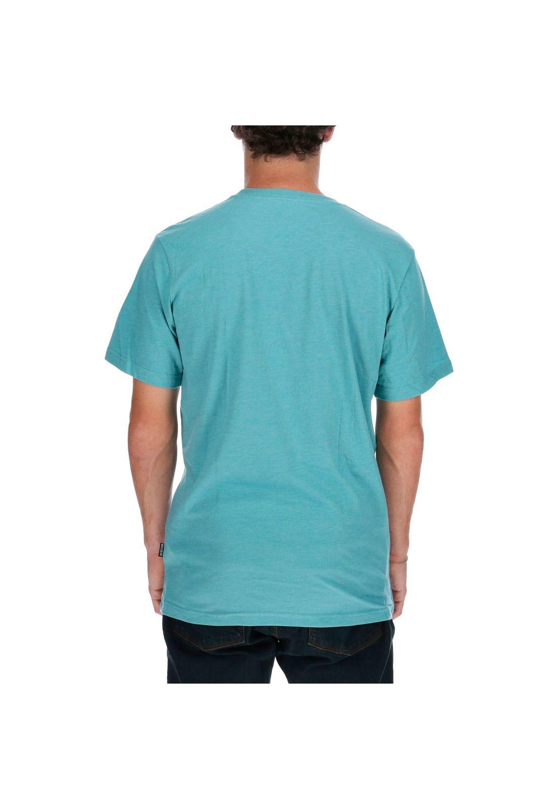 Polera M/C  Hombre Albaldah Turquesa-2