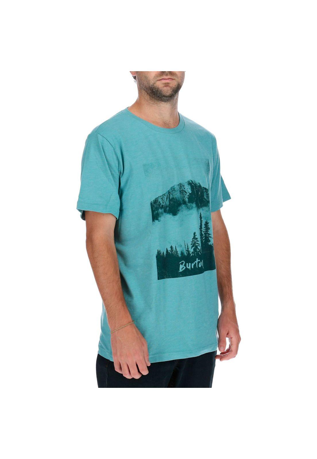 Polera M/C  Hombre Albaldah Turquesa-3