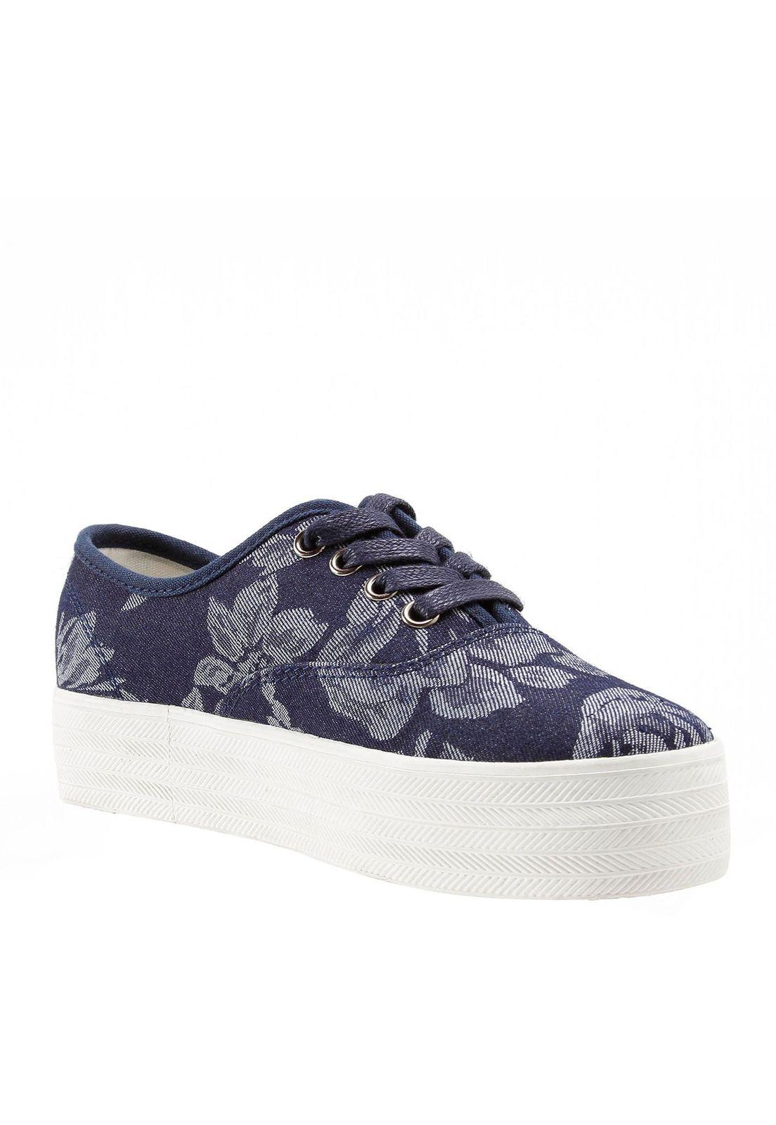 Zapatilla Textil Managua Azul-0