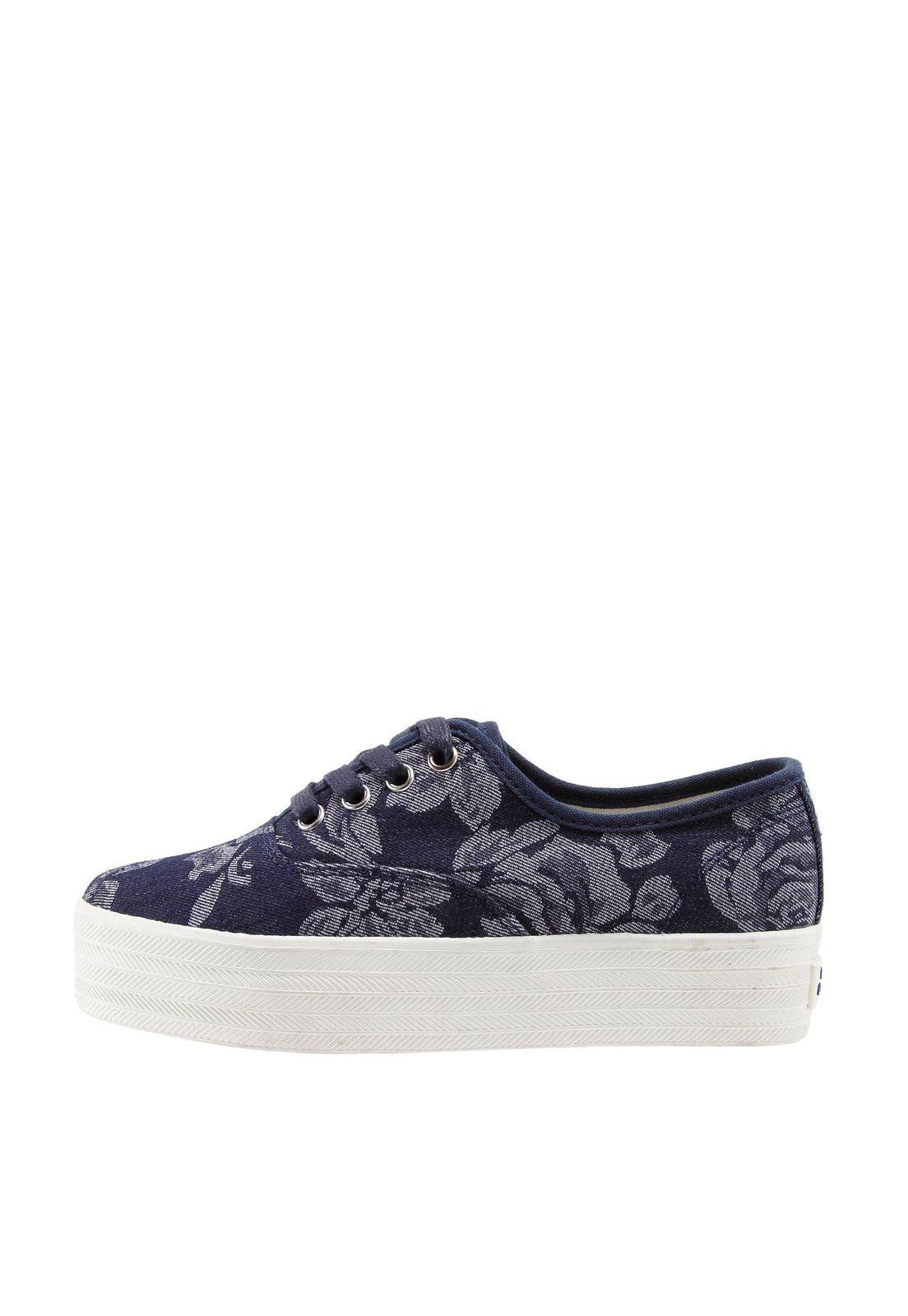 Zapatilla Textil Managua Azul-2
