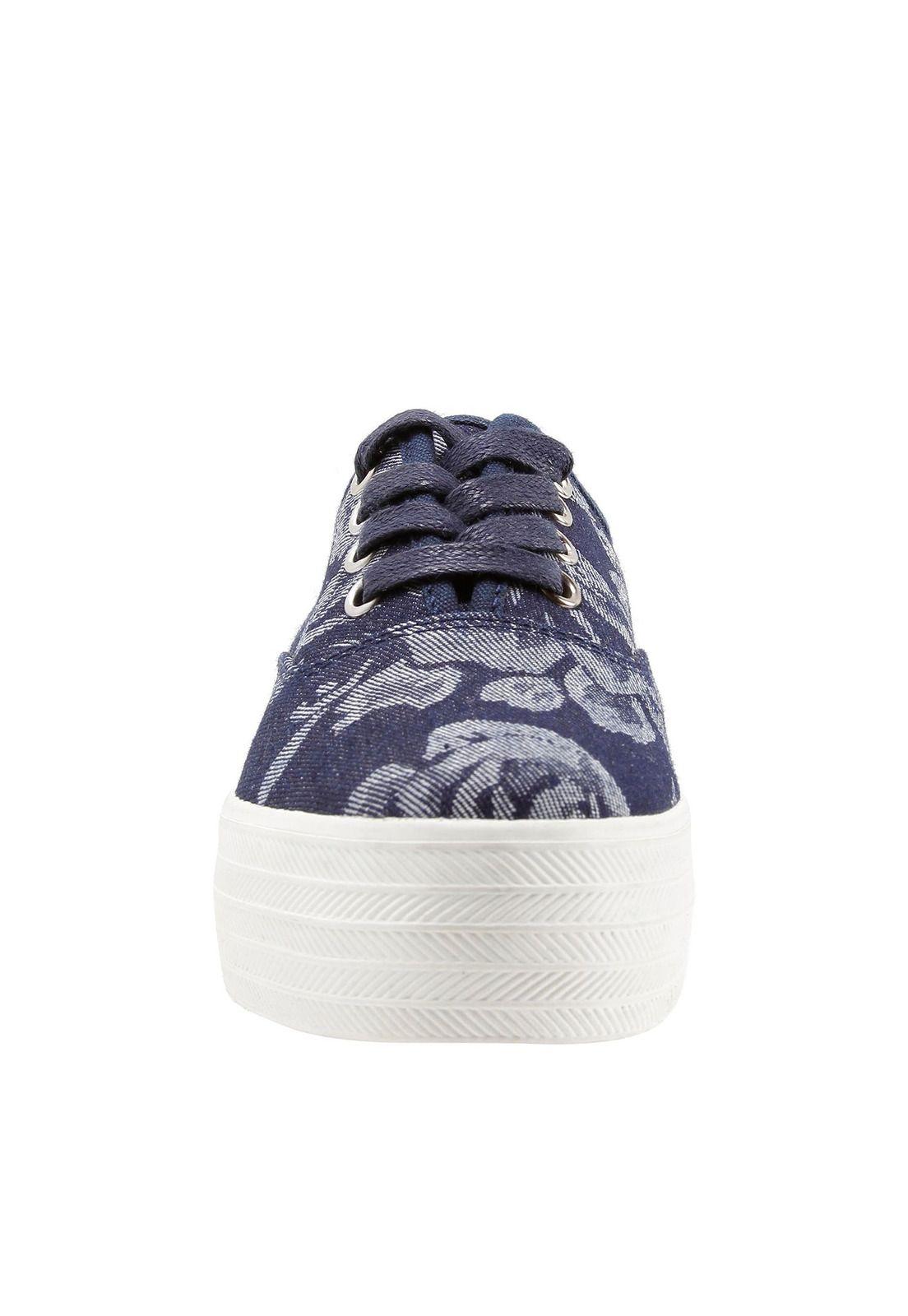 Zapatilla Textil Managua Azul-4