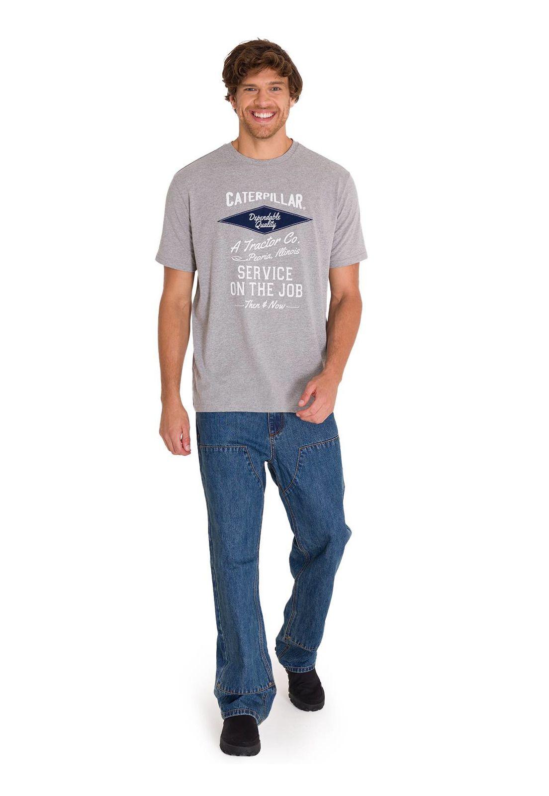 Polera Historic Traditions 7 Hombre Gris-5