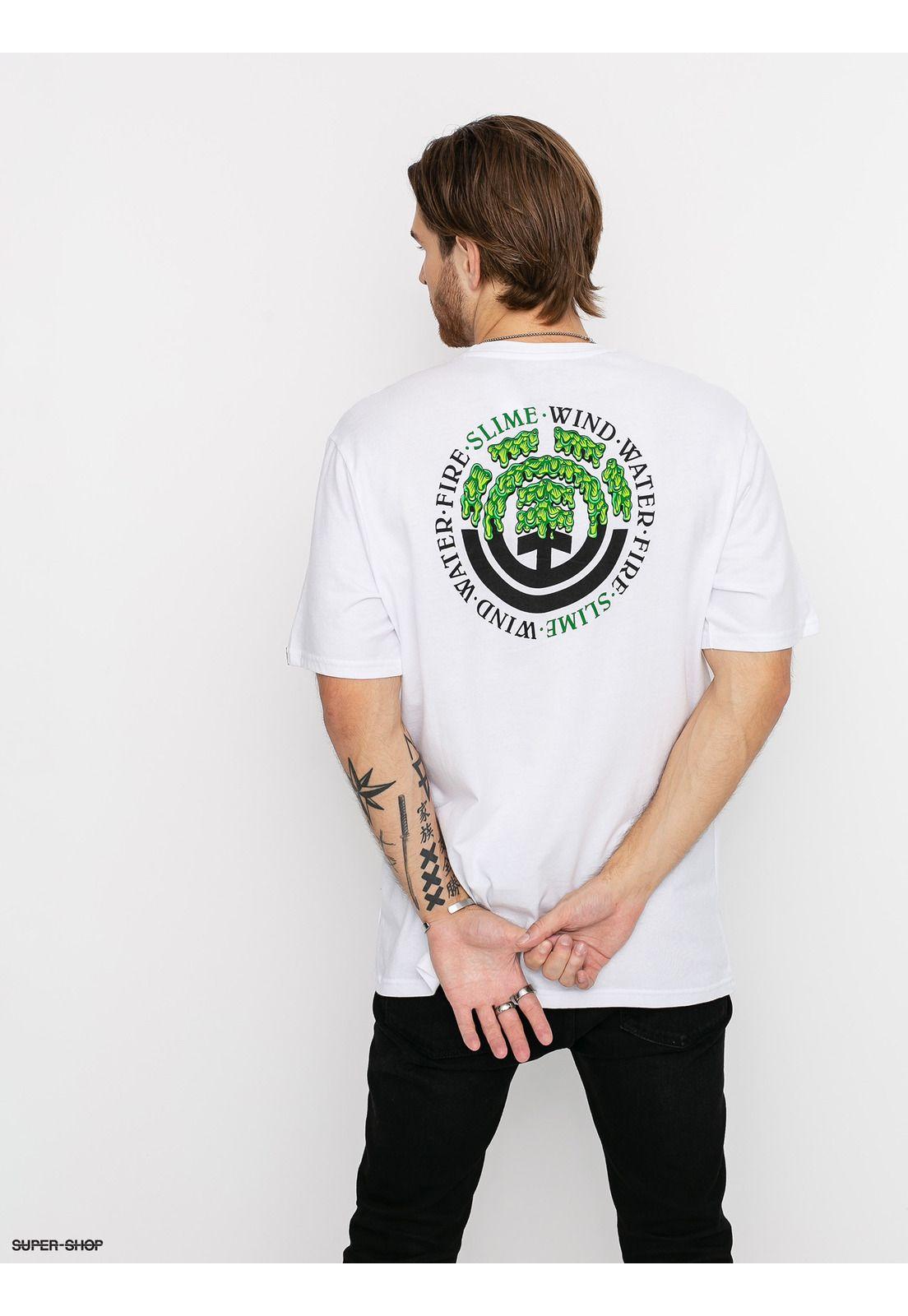 Polera M/C Proton Seal Ss Blanco Hombre Element-3