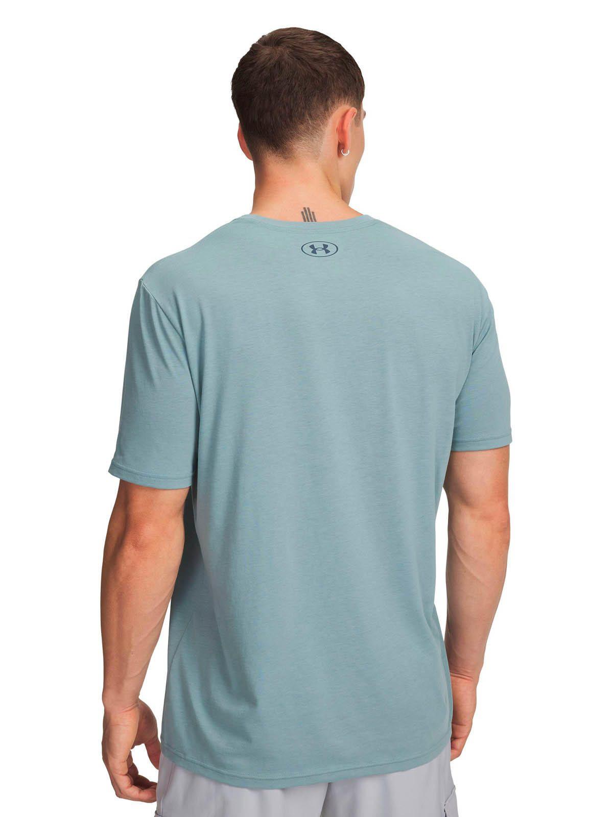 Polera Manga Corta Training hombre Team Issue Wordmark Verde -1