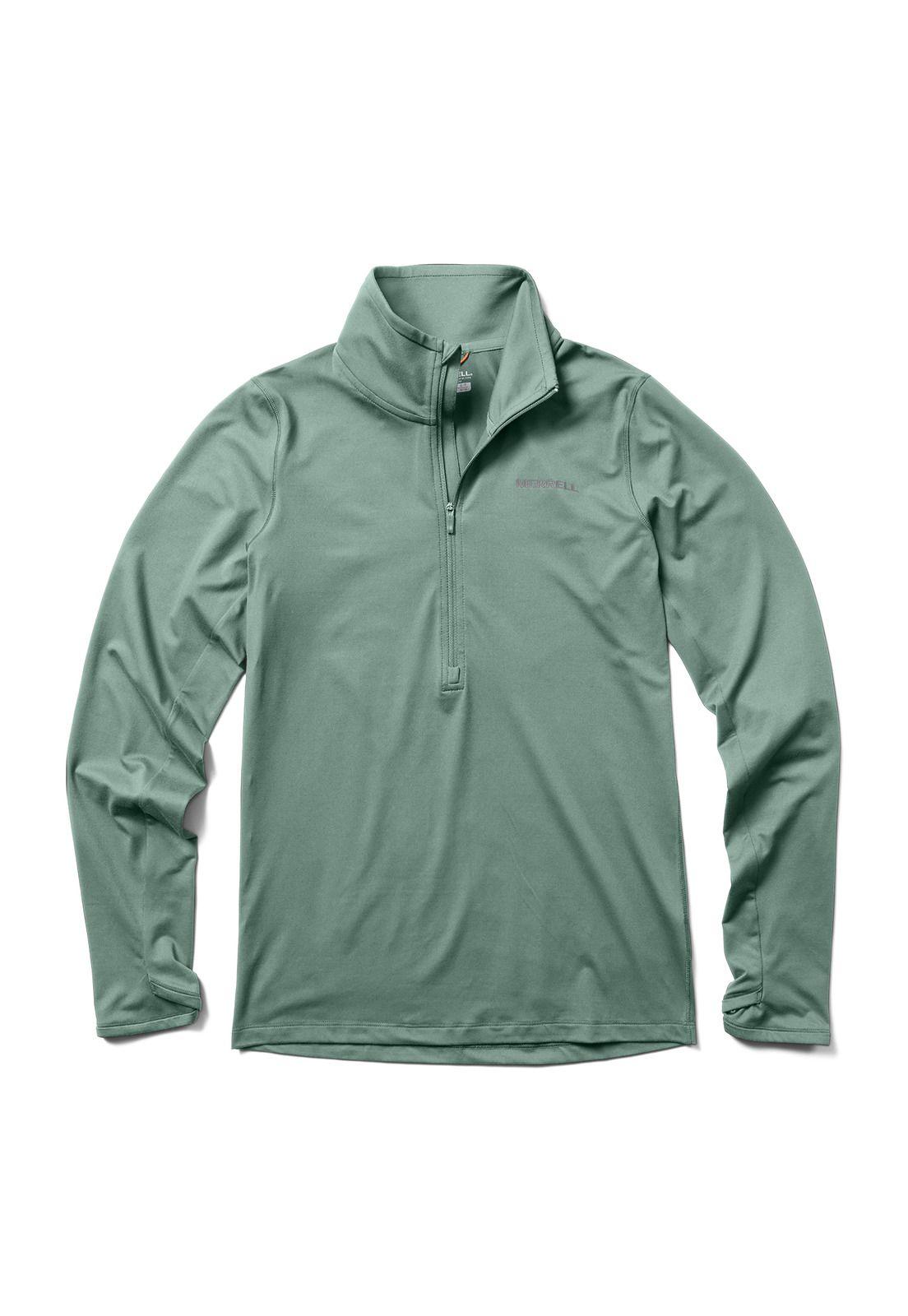 Polerón Mujer Betatherm Qtr Zip Azul-0