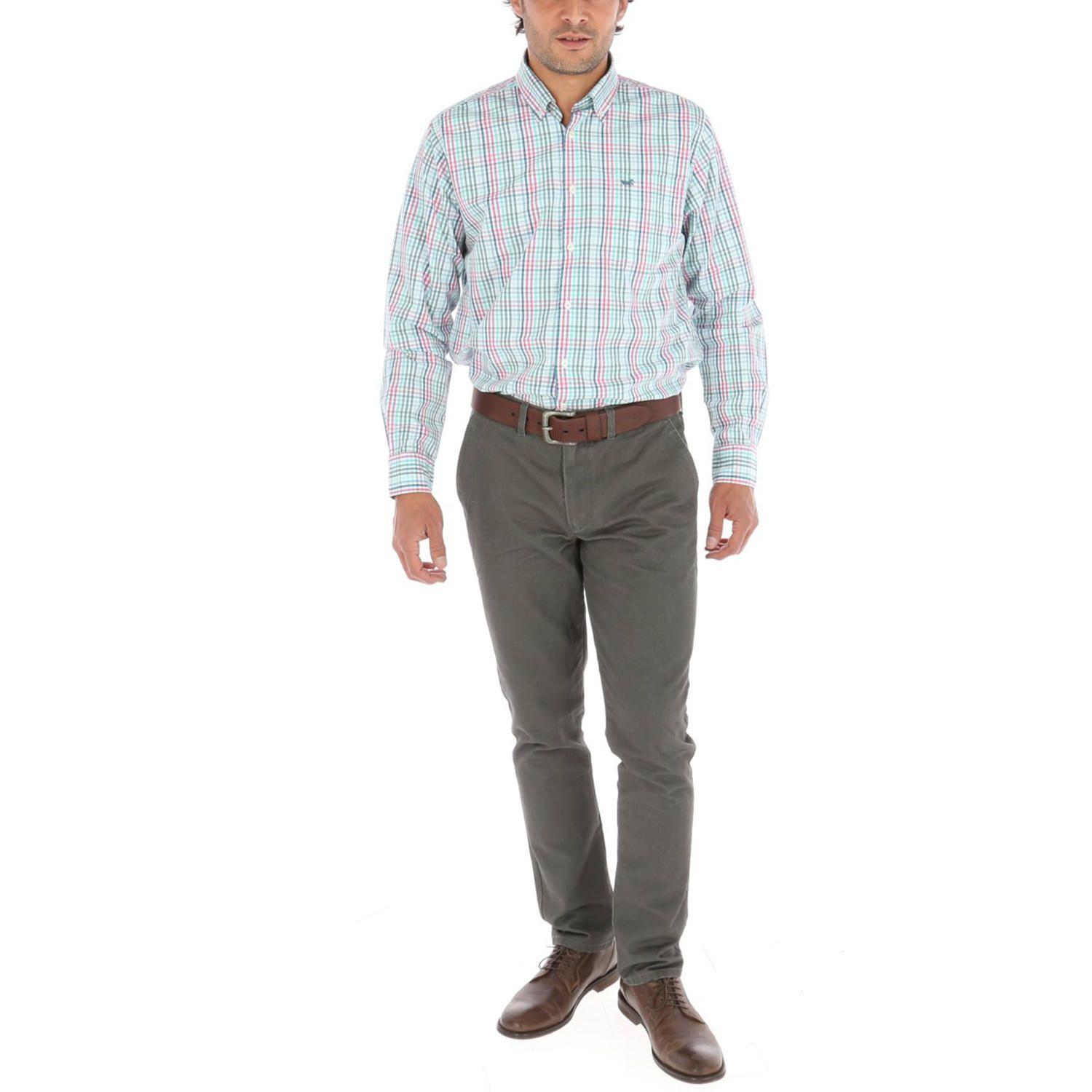 Camisa Hombre Algodón Mild Multicolor-4