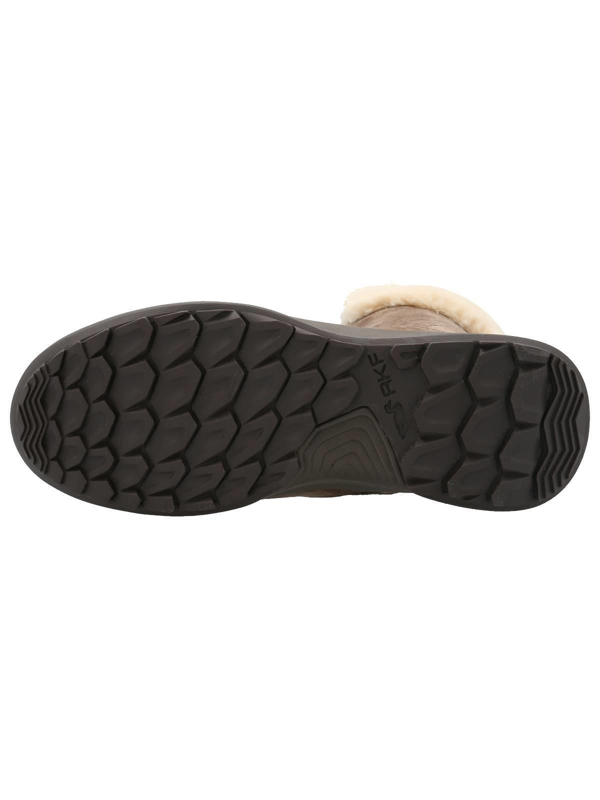 Bota Cuero Mujer Rinier Café-7