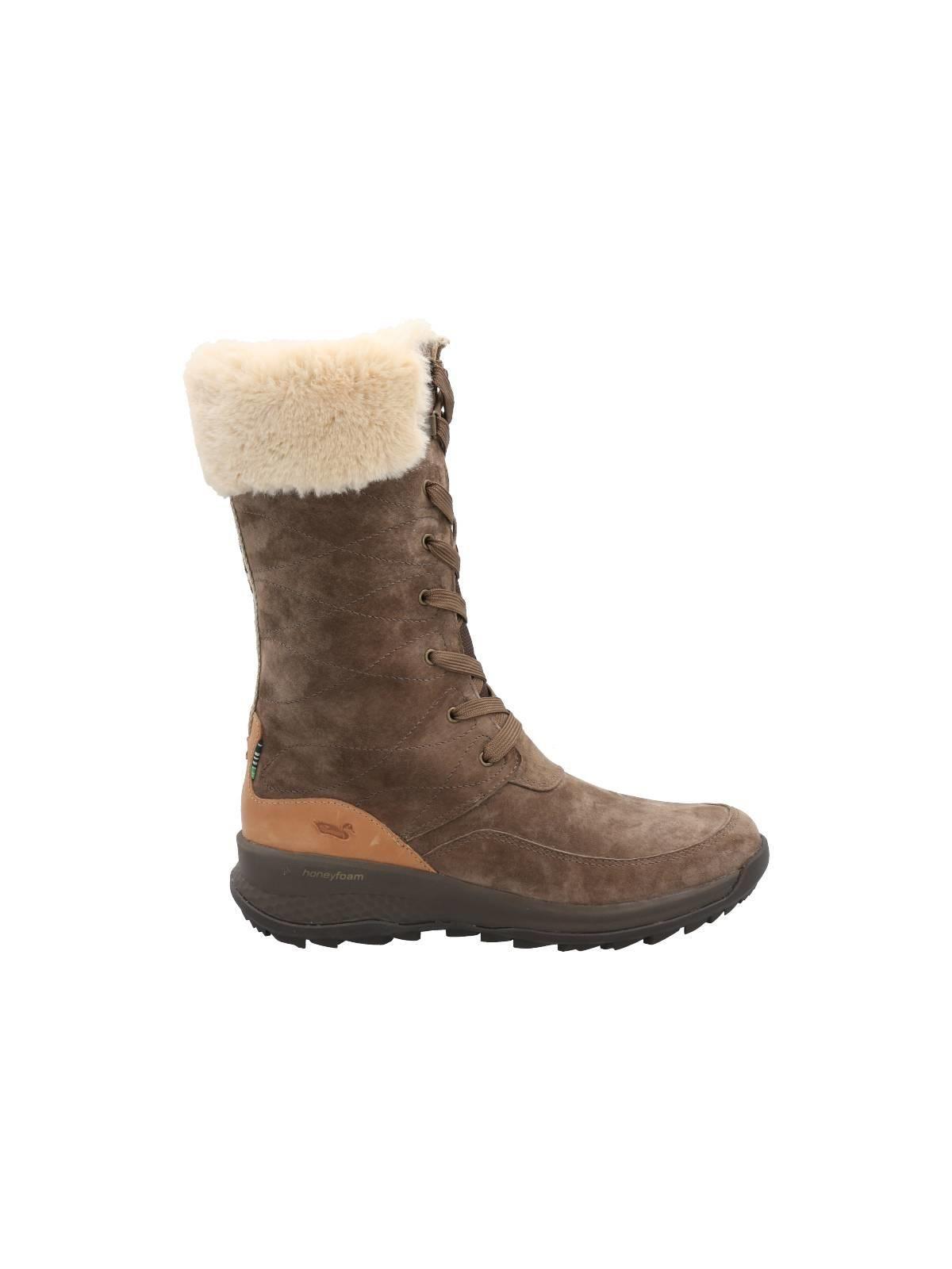 Bota Cuero Mujer Rinier Café-0